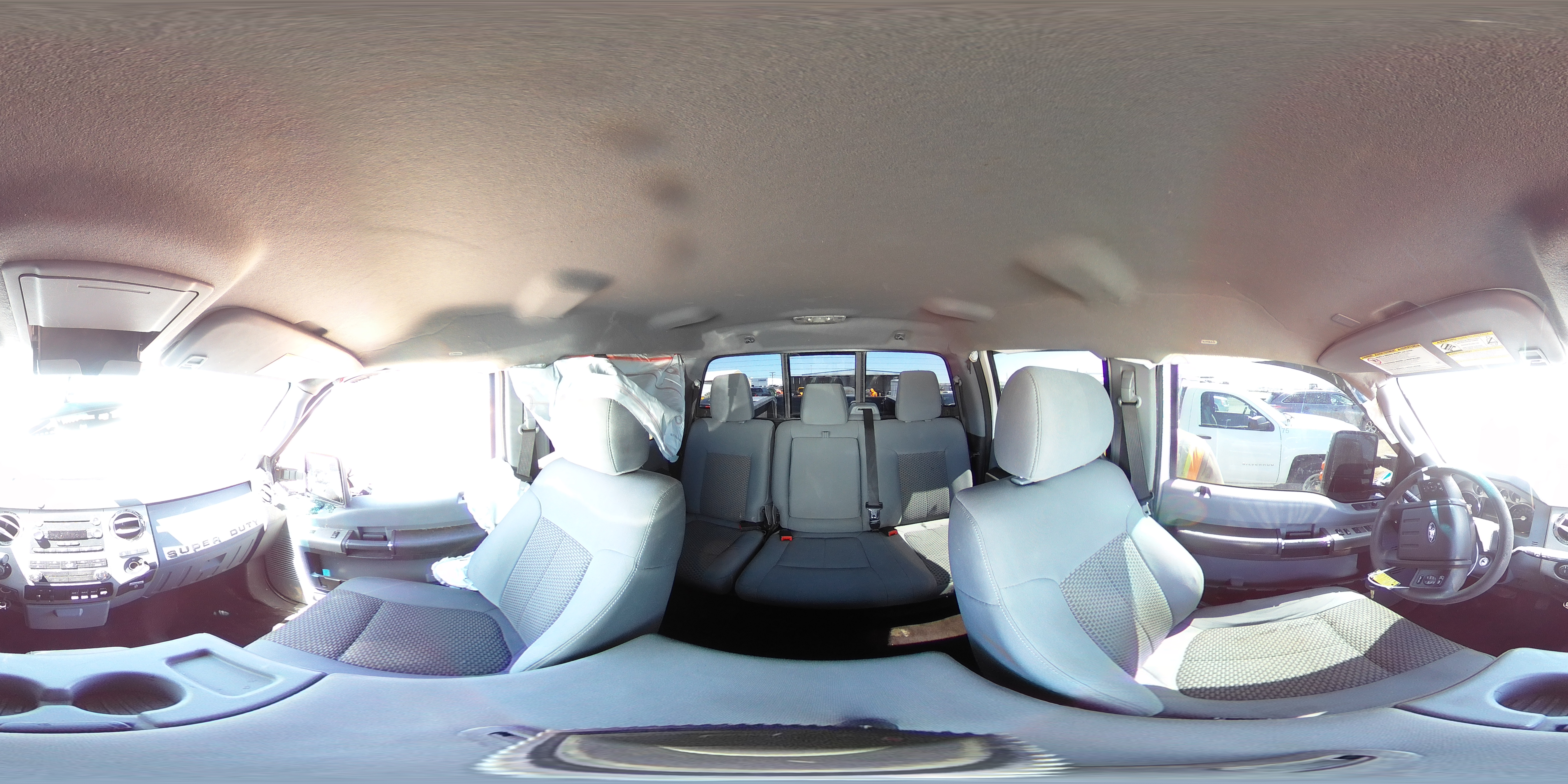 2015 Ford F250 Super Duty Белый vin: 1FT7W2BT6FED69926