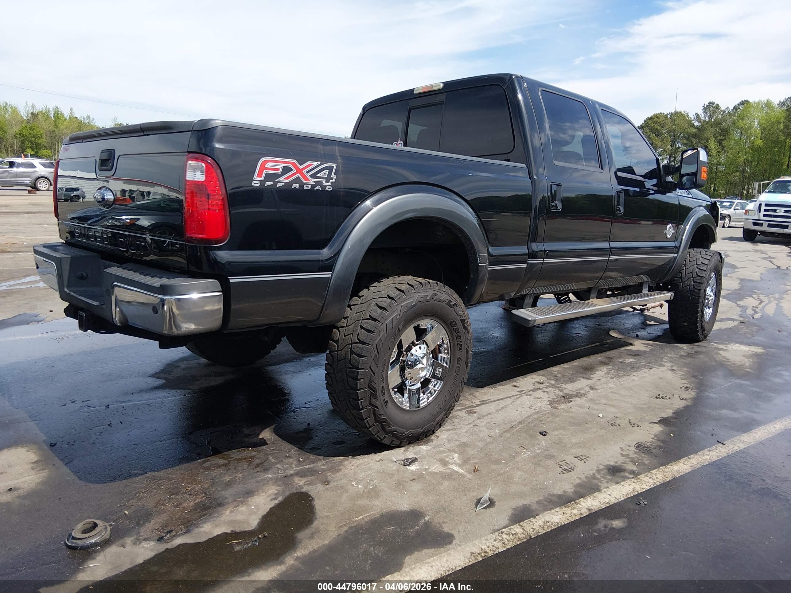 2016 Ford F-250 Lariat Black vin: 1FT7W2BT6GEC66653
