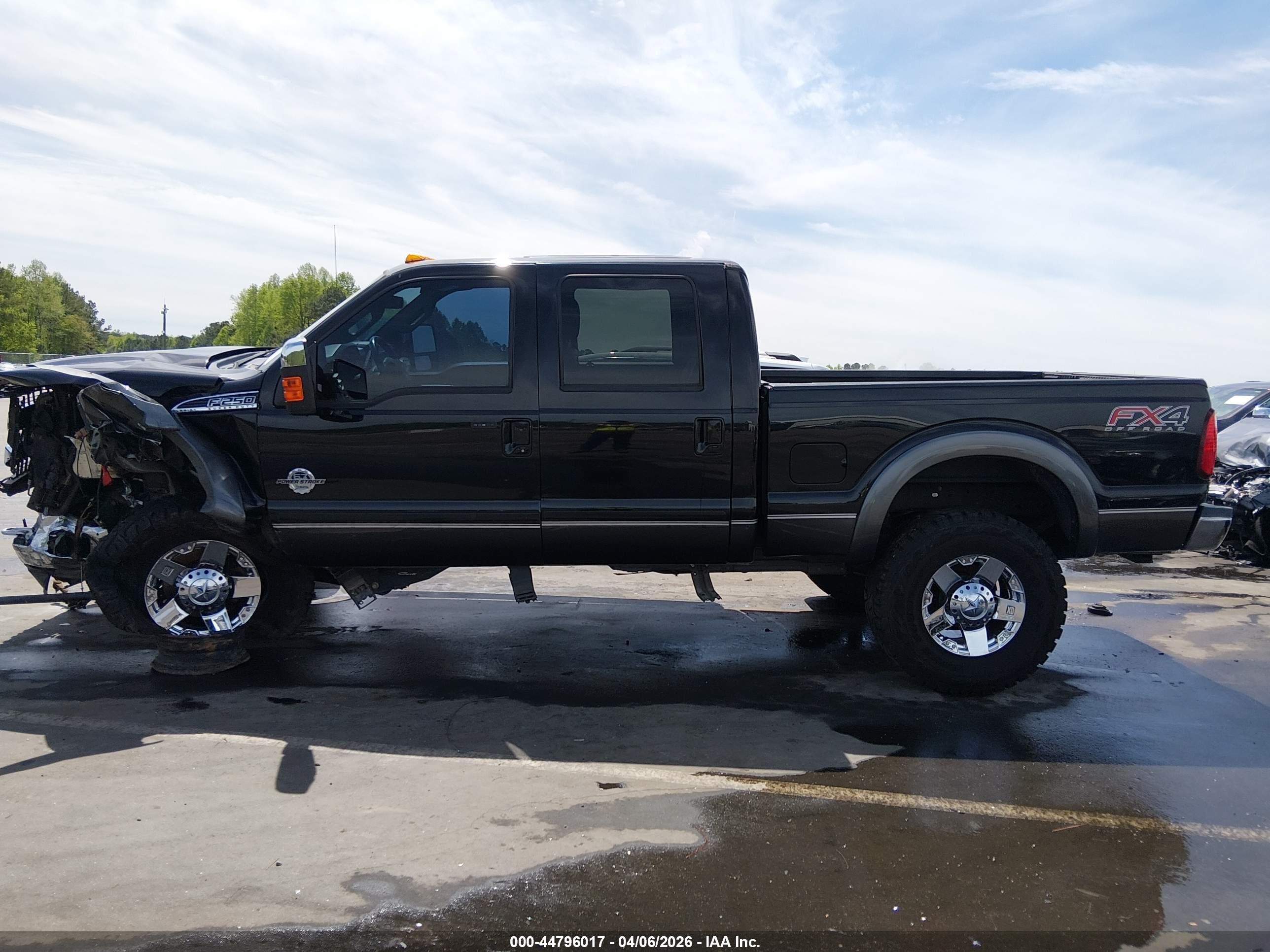 2016 Ford F-250 Lariat Black vin: 1FT7W2BT6GEC66653