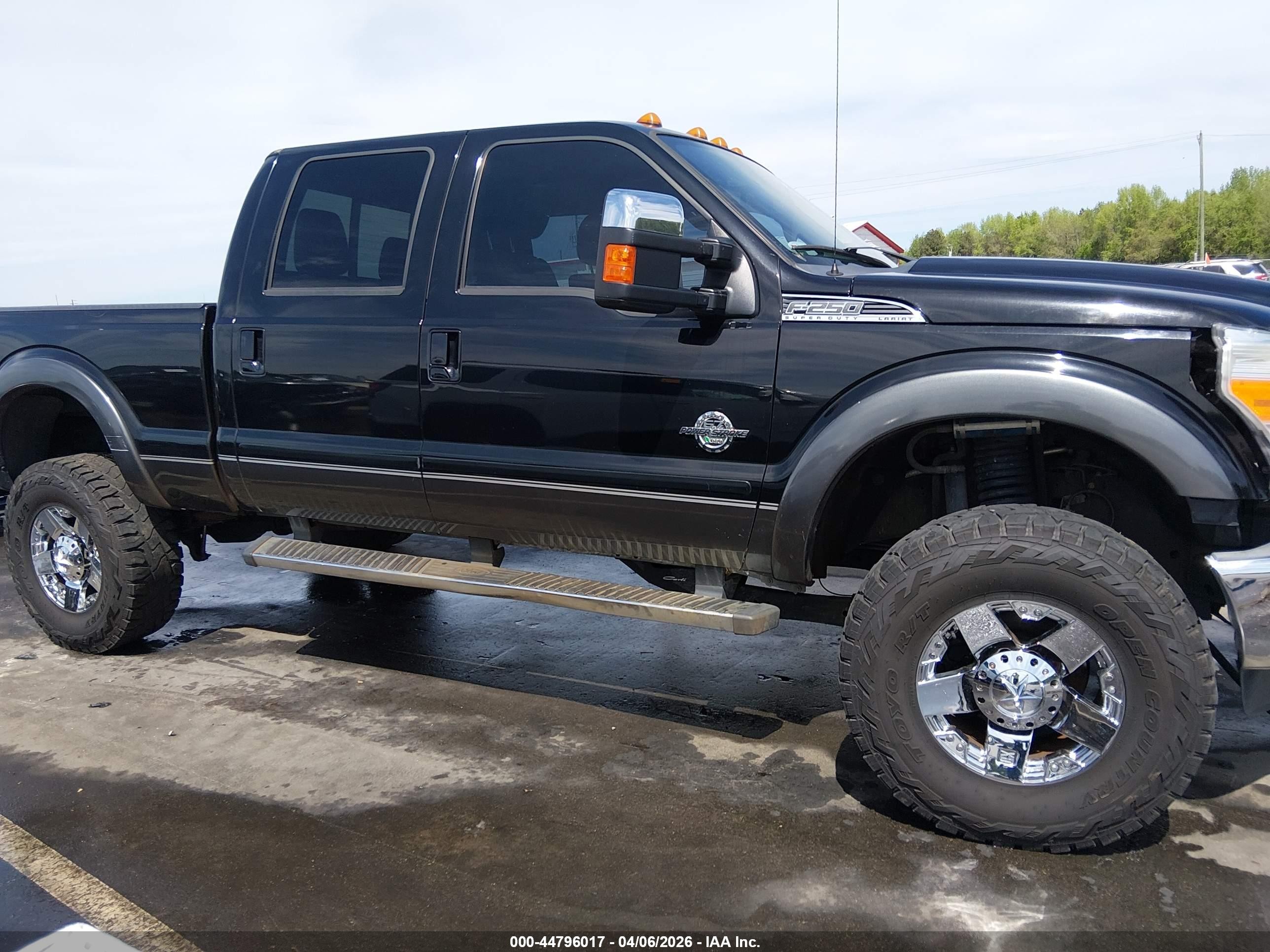 2016 Ford F-250 Lariat Black vin: 1FT7W2BT6GEC66653
