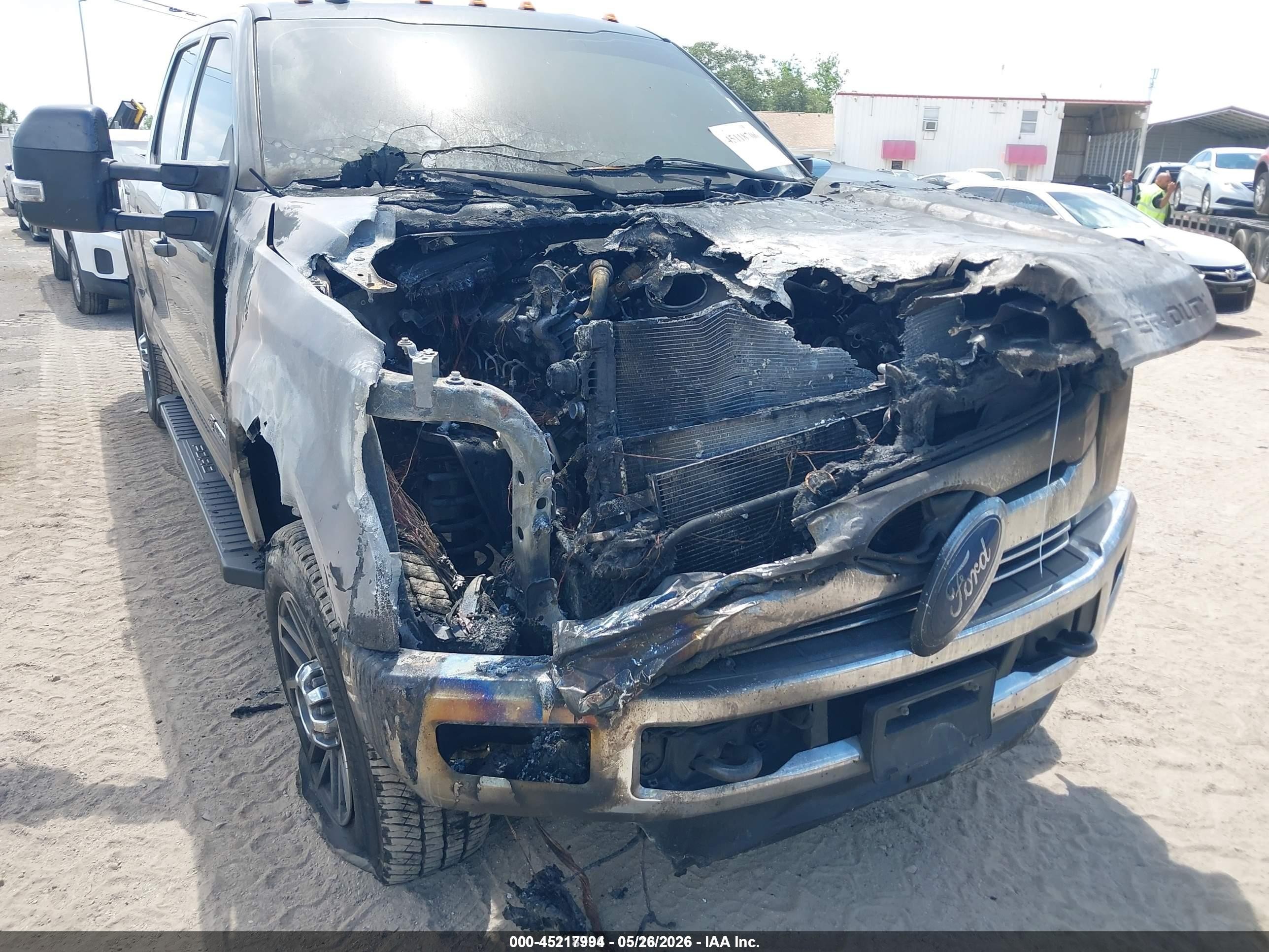 2019 Ford F-250 Lariat Gray vin: 1FT7W2BT6KEE52296