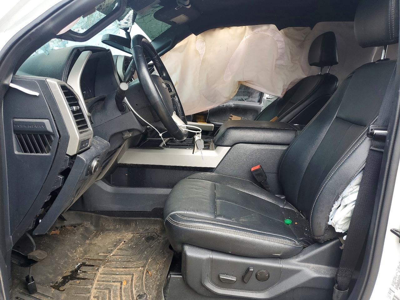 2022 Ford F250 Super Duty White vin: 1FT7W2BT6NEF81398