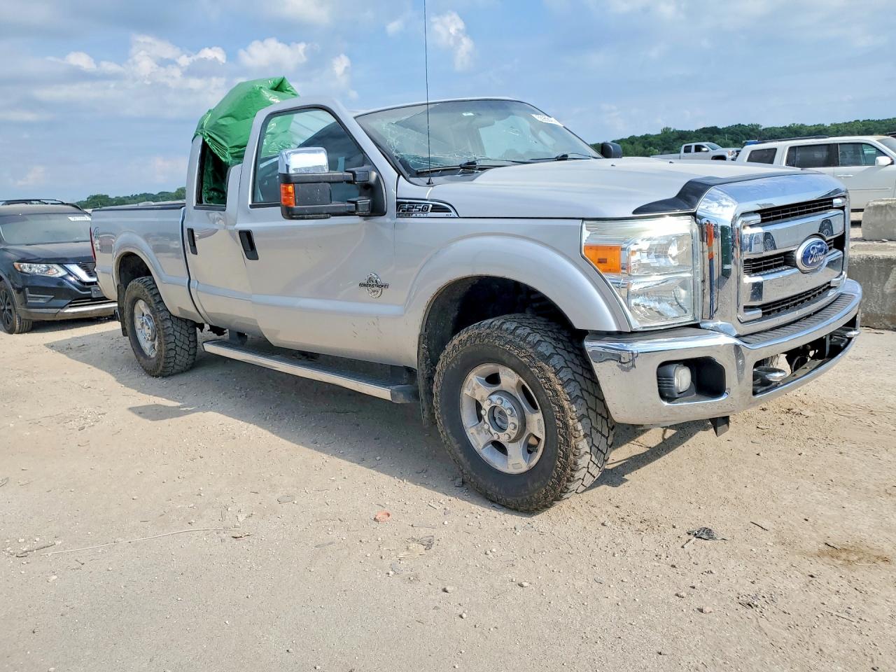 2011 Ford F250 Super Duty Silver vin: 1FT7W2BT7BEA56524