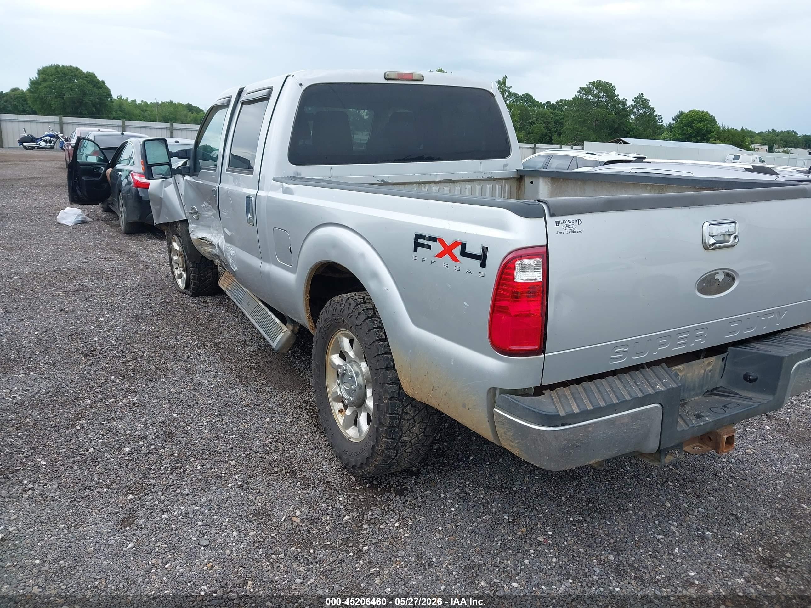 2011 Ford F-250 Xlt Silver vin: 1FT7W2BT7BEA83352