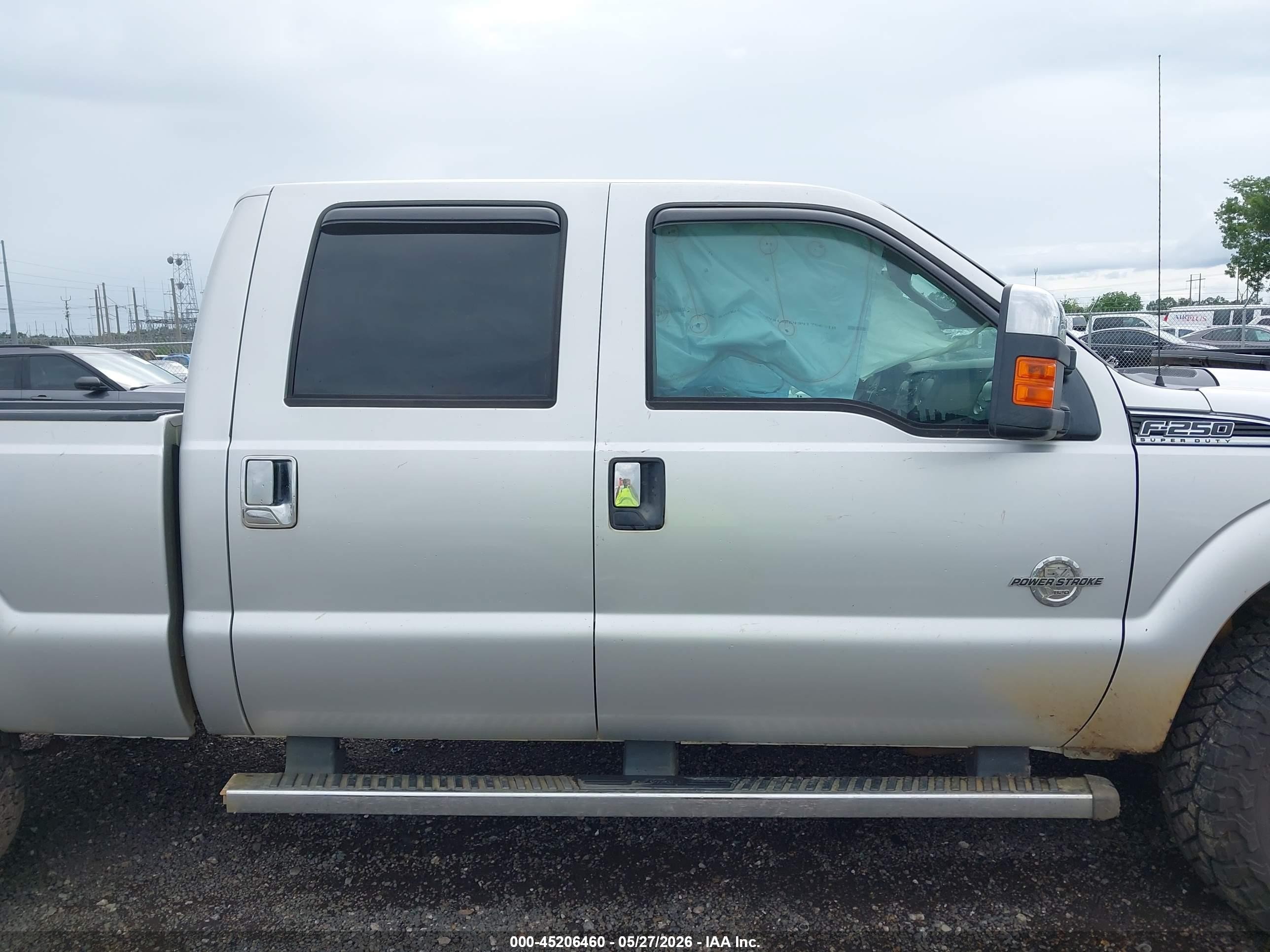 2011 Ford F-250 Xlt Silver vin: 1FT7W2BT7BEA83352