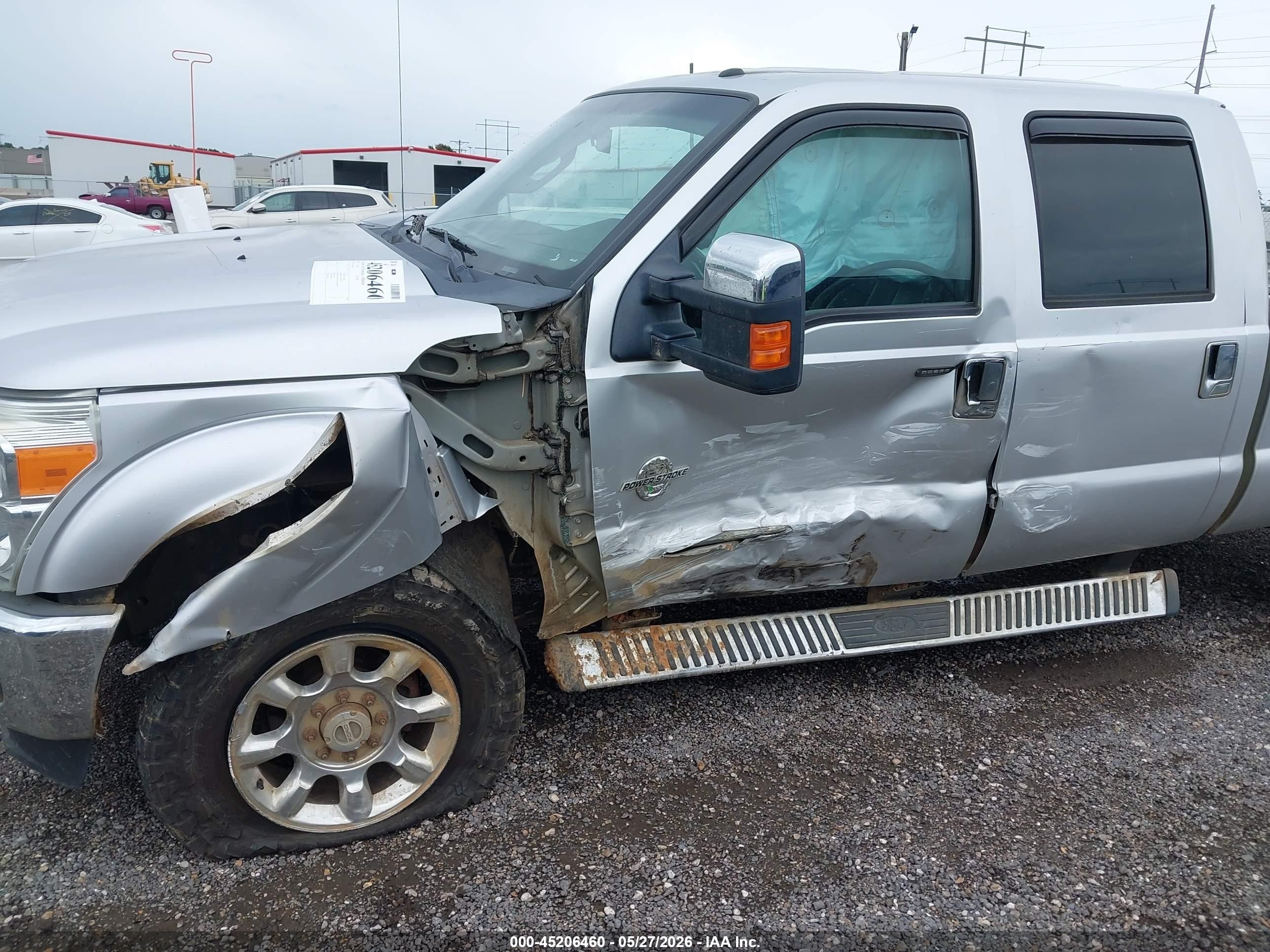2011 Ford F-250 Xlt Silver vin: 1FT7W2BT7BEA83352