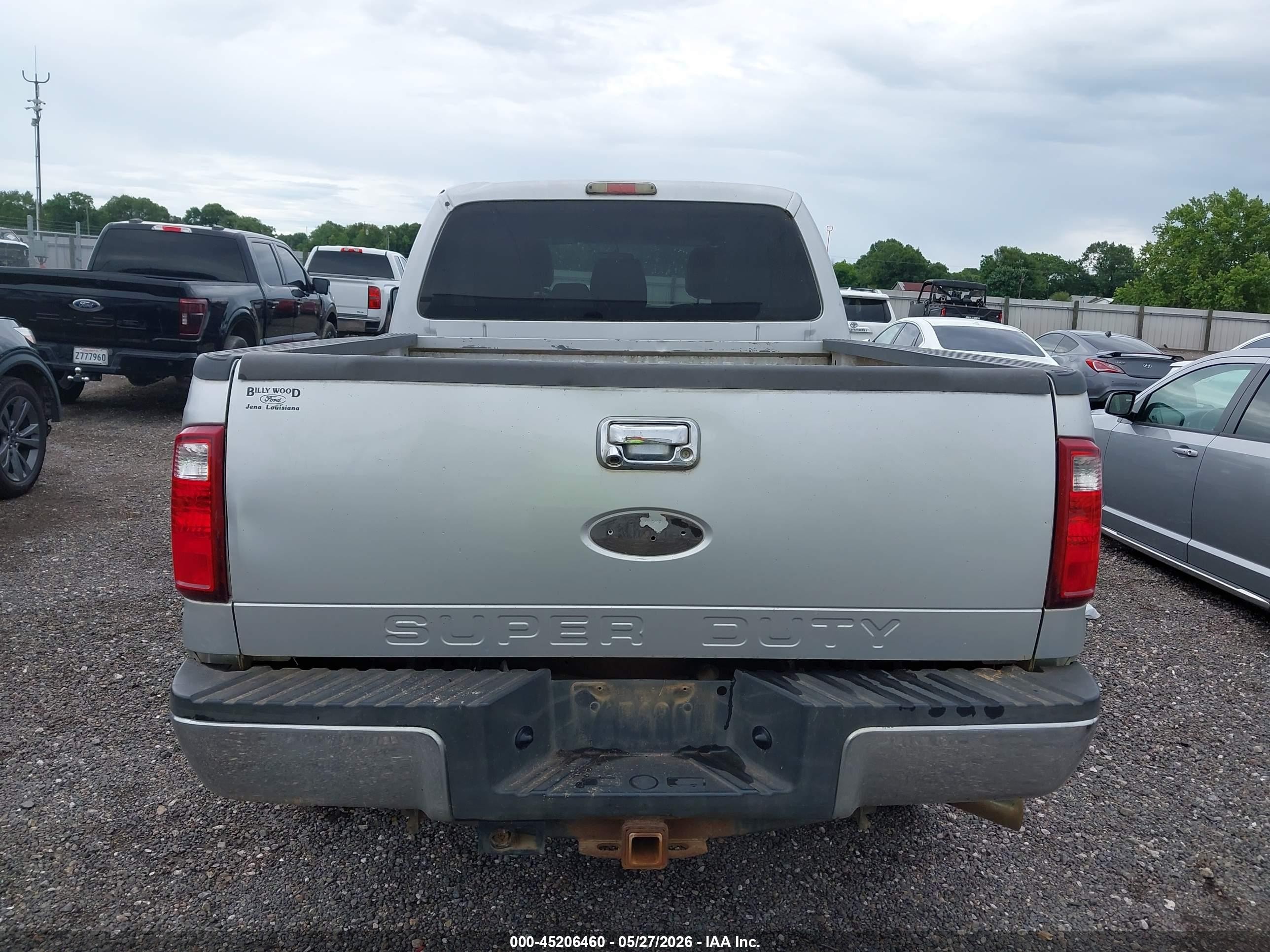 2011 Ford F-250 Xlt Silver vin: 1FT7W2BT7BEA83352