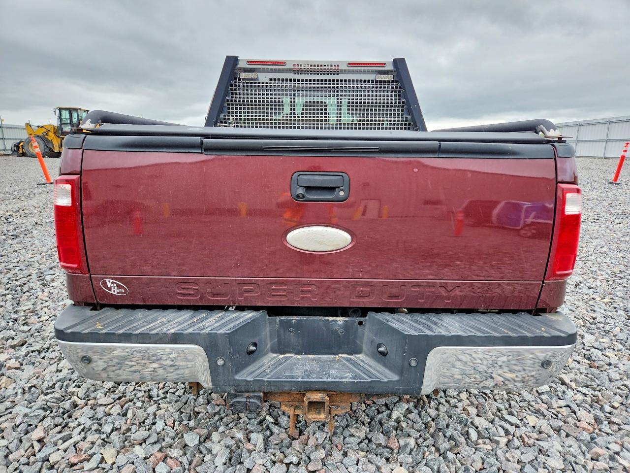 2011 Ford F250 Super Duty Maroon vin: 1FT7W2BT7BEC19141