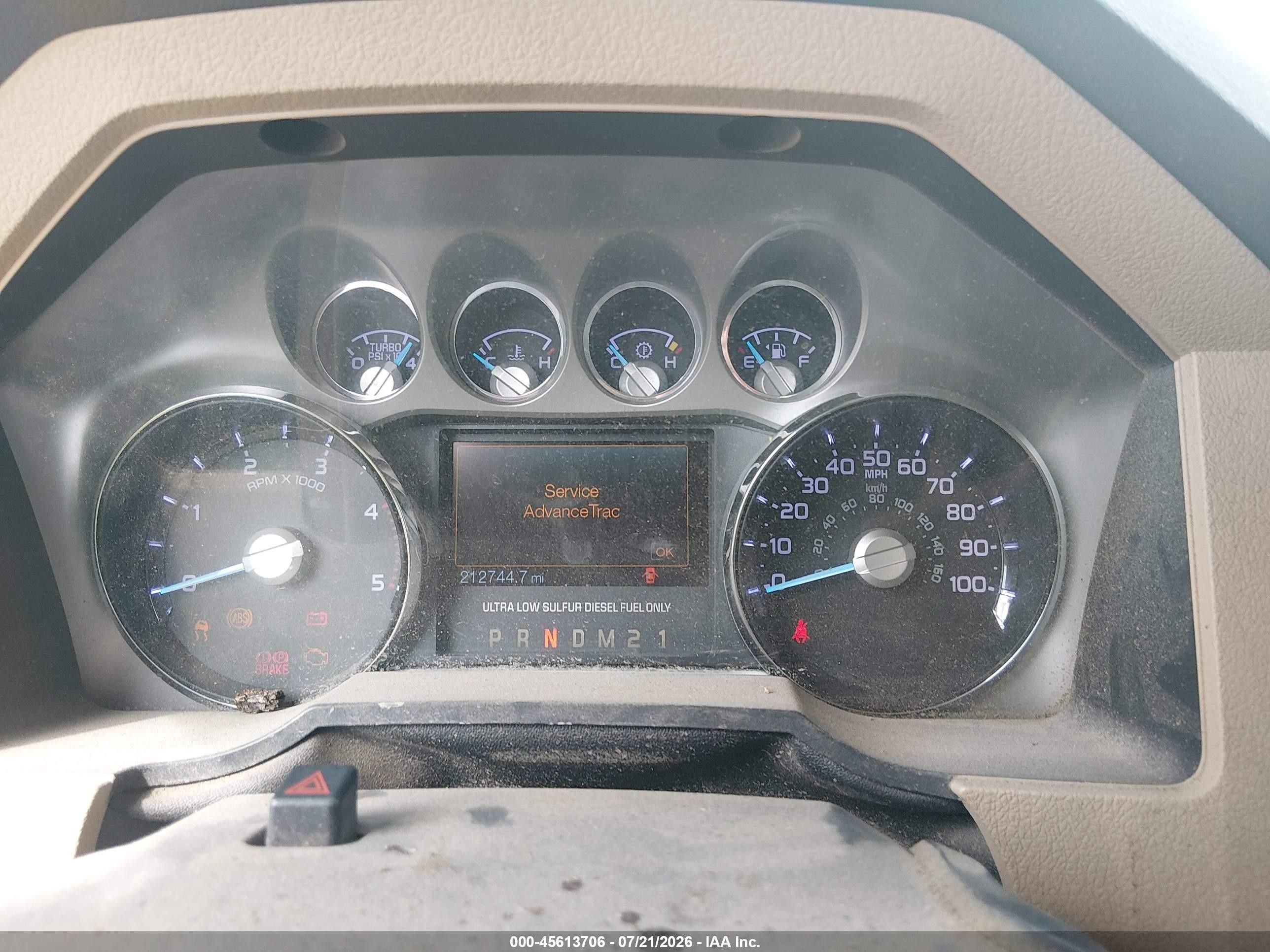 2011 Ford Super Duty F-250 Srw Lariat White vin: 1FT7W2BT7BEC23657