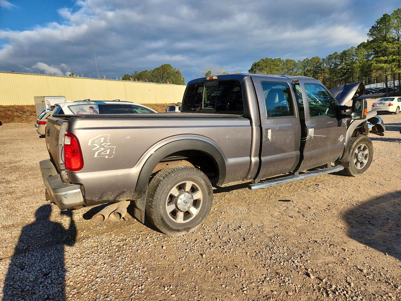 2011 Ford F250 Super Duty Gray vin: 1FT7W2BT7BEC62748