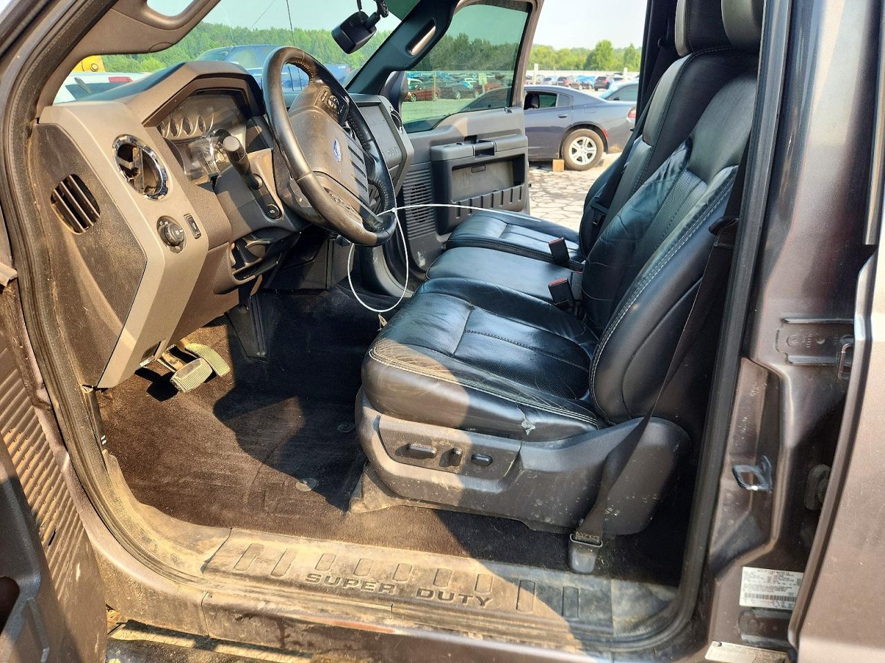 2011 Ford F250 Super Duty Серый vin: 1FT7W2BT7BEC84250