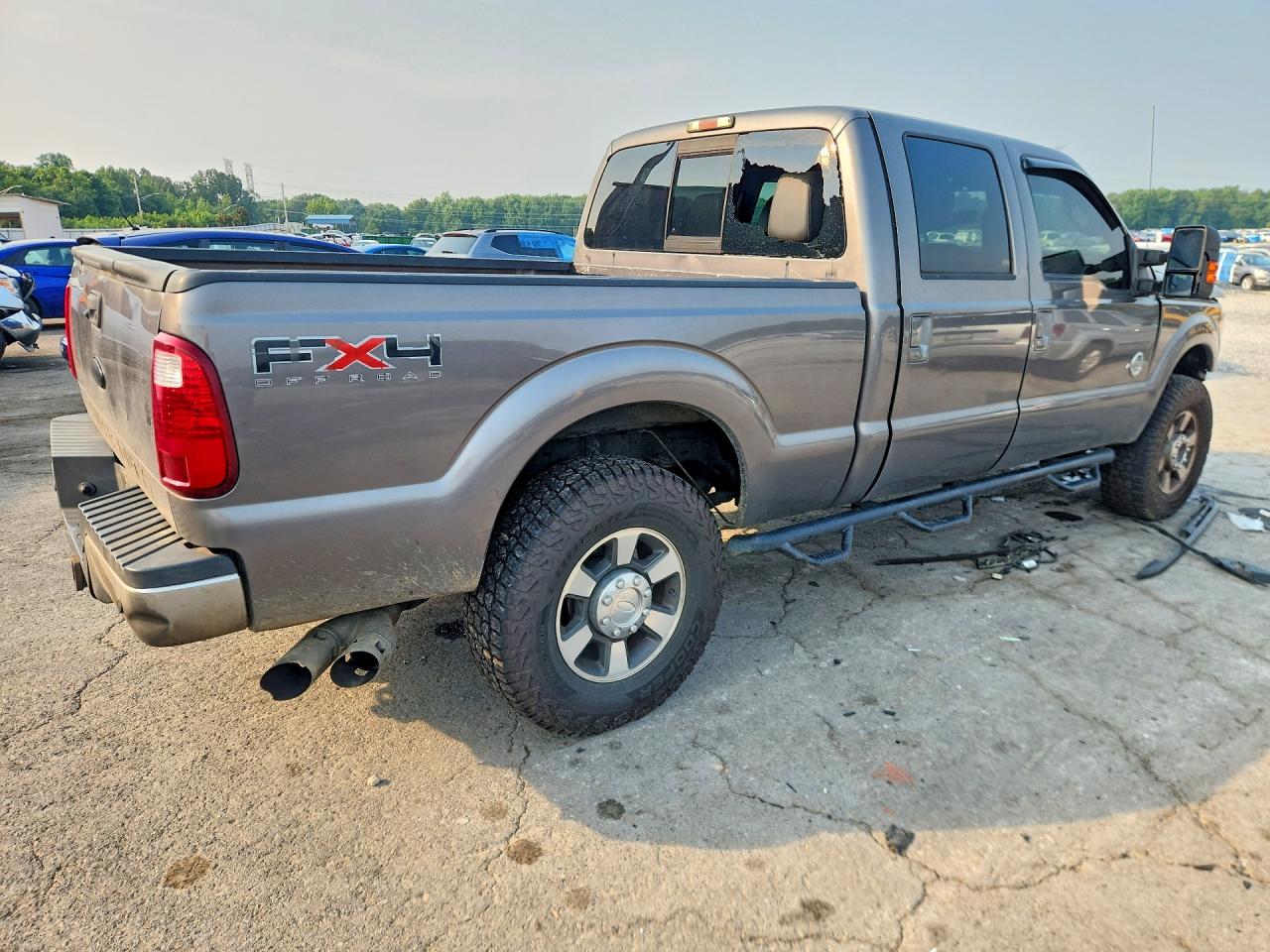 2011 Ford F250 Super Duty Серый vin: 1FT7W2BT7BEC84250