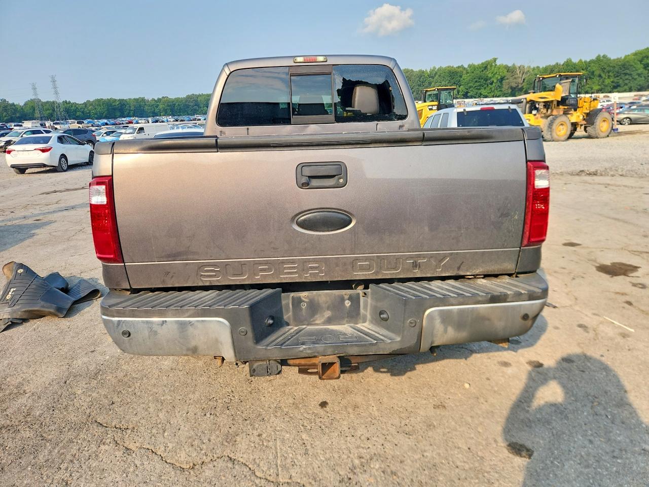2011 Ford F250 Super Duty Серый vin: 1FT7W2BT7BEC84250