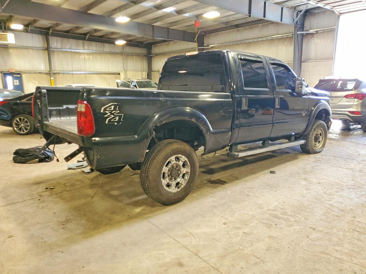 2012 Ford F250 Super Duty Black vin: 1FT7W2BT7CEA32175
