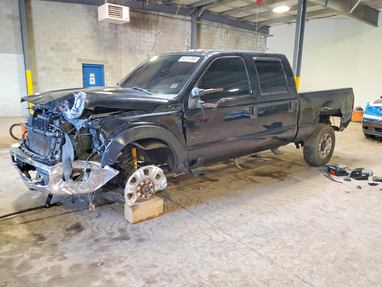 2012 Ford F250 Super Duty Black vin: 1FT7W2BT7CEA32175