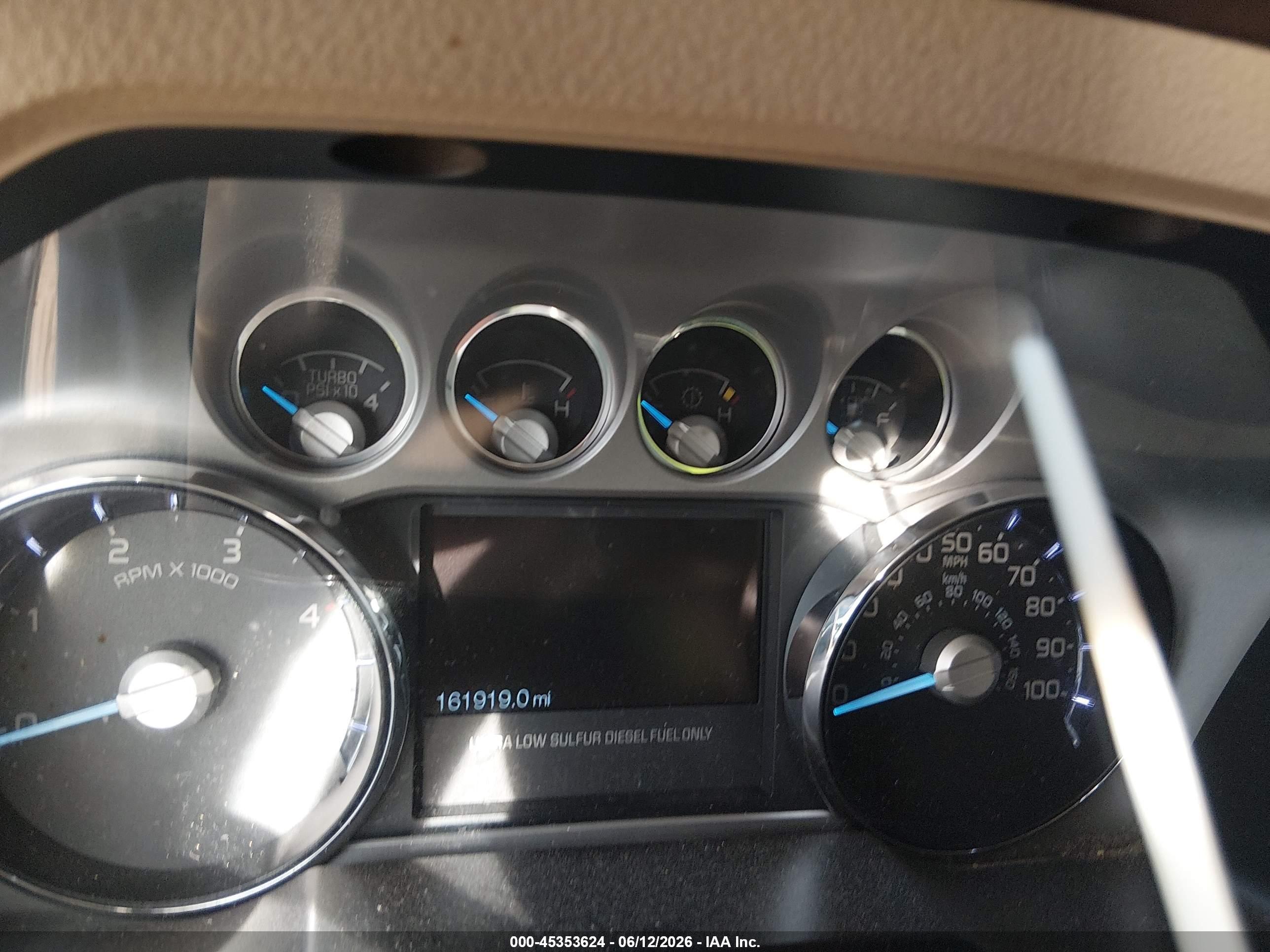 2012 Ford F-250 Lariat Black vin: 1FT7W2BT7CEA47825