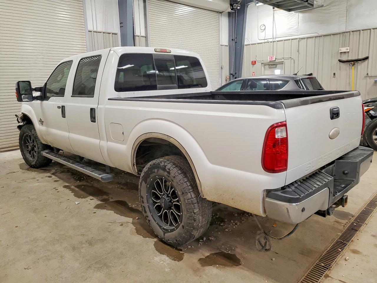 2012 Ford F250 Super Duty White vin: 1FT7W2BT7CEA70182