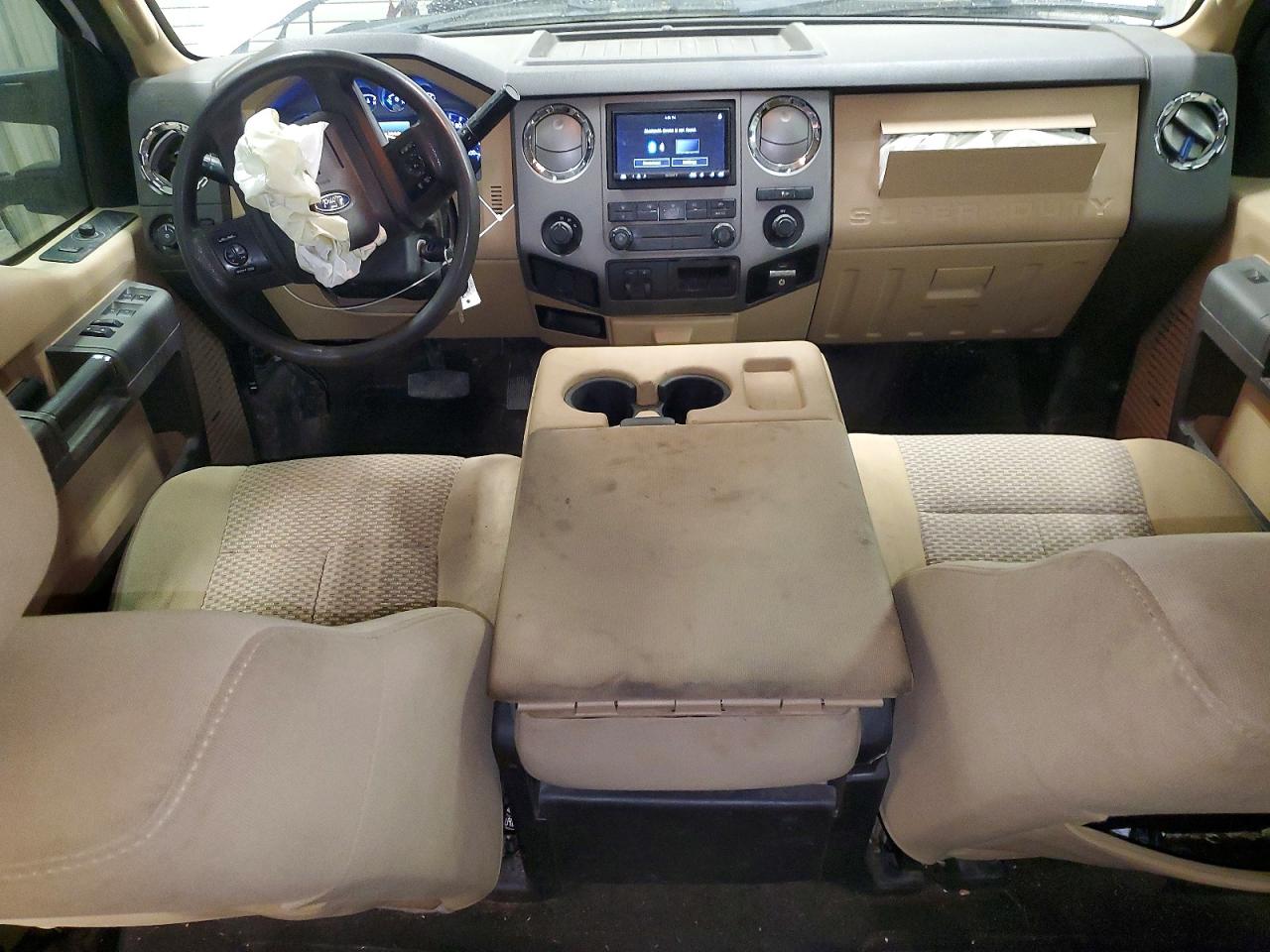 2012 Ford F250 Super Duty White vin: 1FT7W2BT7CEA70182