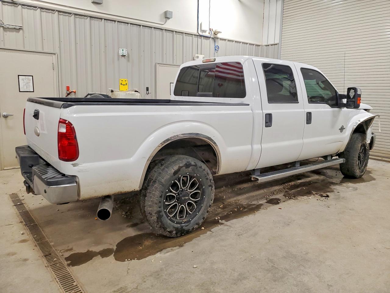 2012 Ford F250 Super Duty White vin: 1FT7W2BT7CEA70182