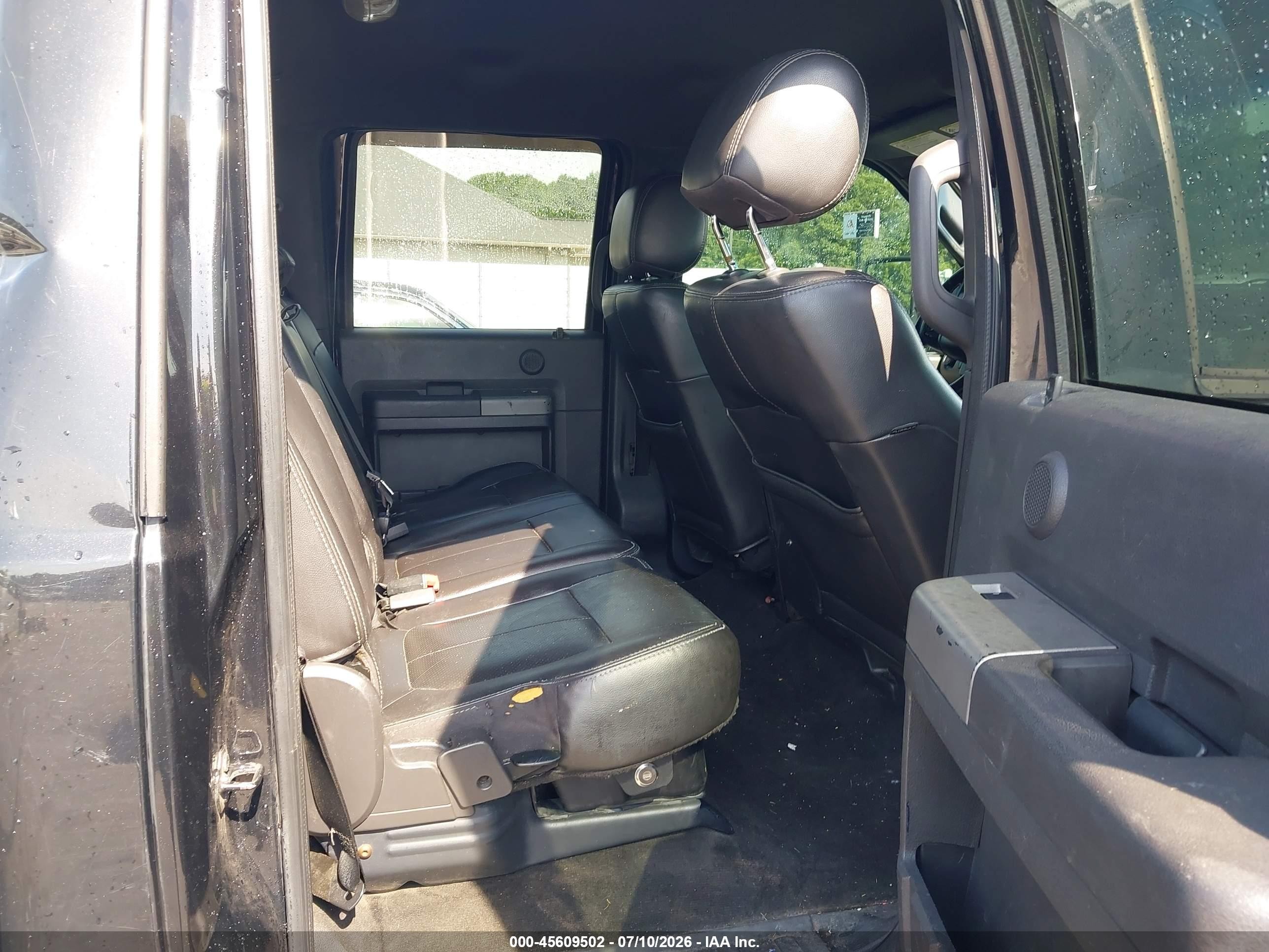 2012 Ford F-250 Lariat Black vin: 1FT7W2BT7CEB77104