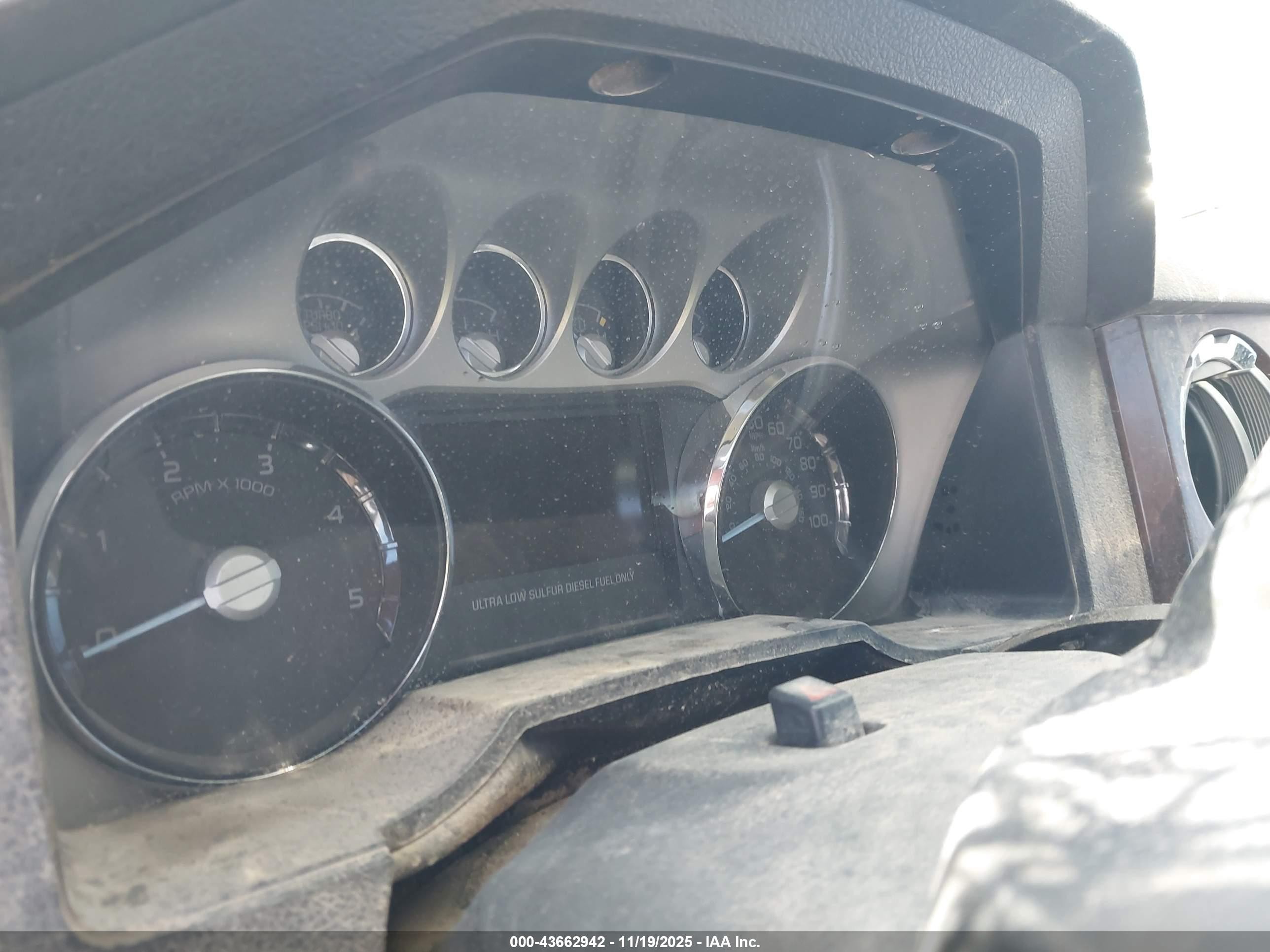 2012 Ford F-250 Lariat Black vin: 1FT7W2BT7CEC24874