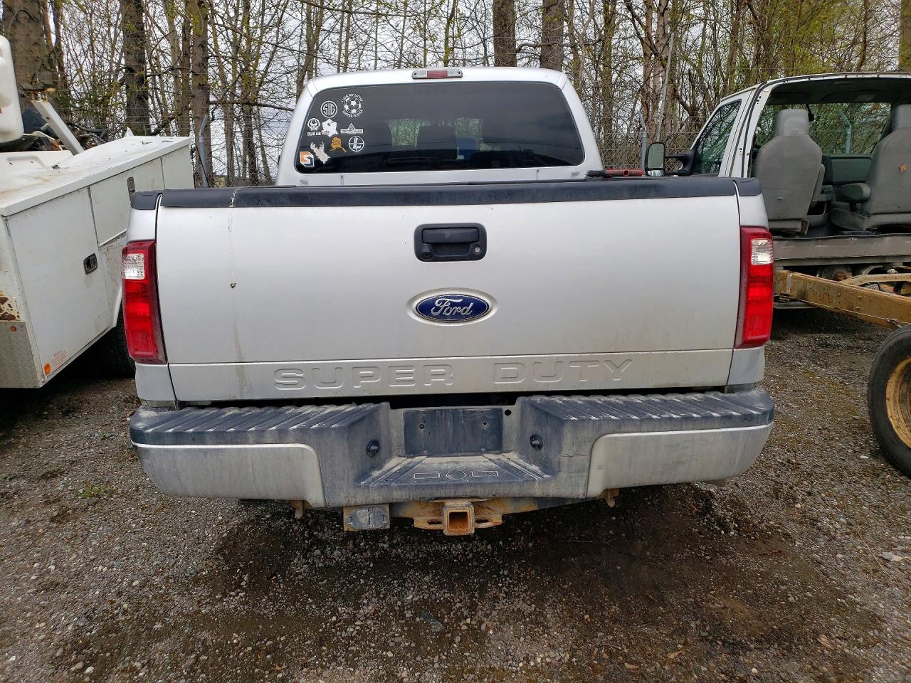2012 Ford F250 Super Duty Silver vin: 1FT7W2BT7CEC49645
