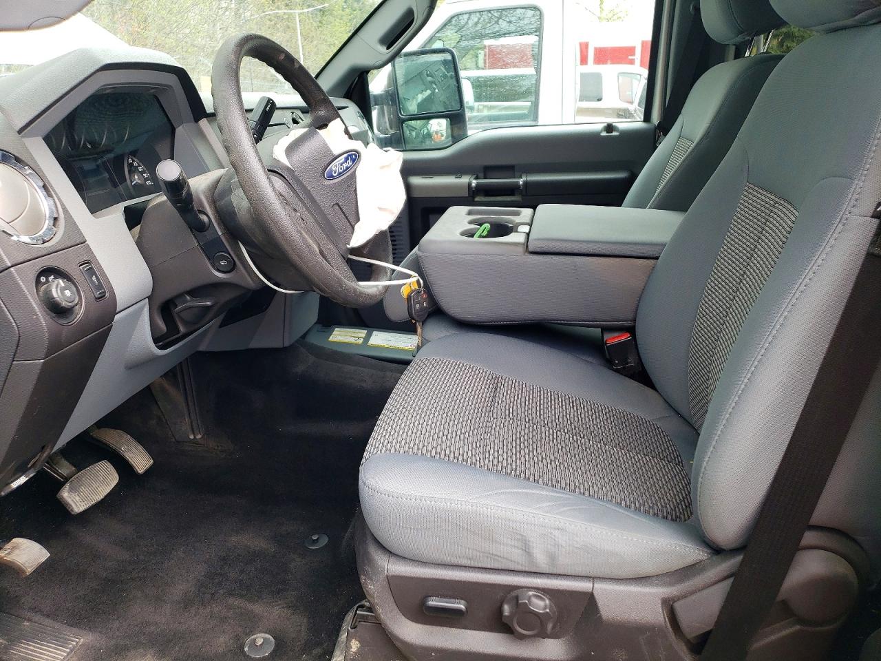 2012 Ford F250 Super Duty Silver vin: 1FT7W2BT7CEC49645