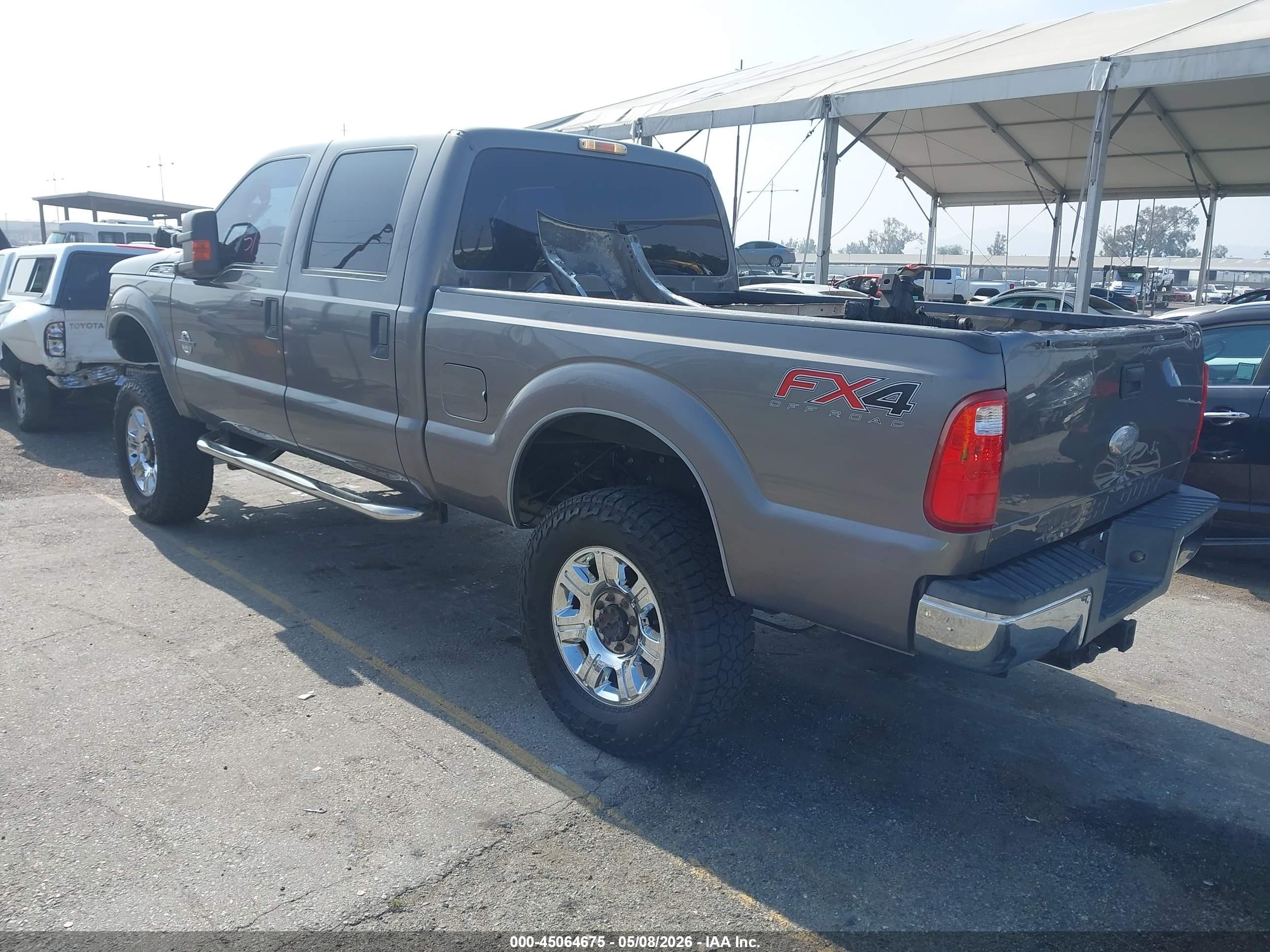 2012 Ford F-250 Xlt Серый vin: 1FT7W2BT7CEC83276