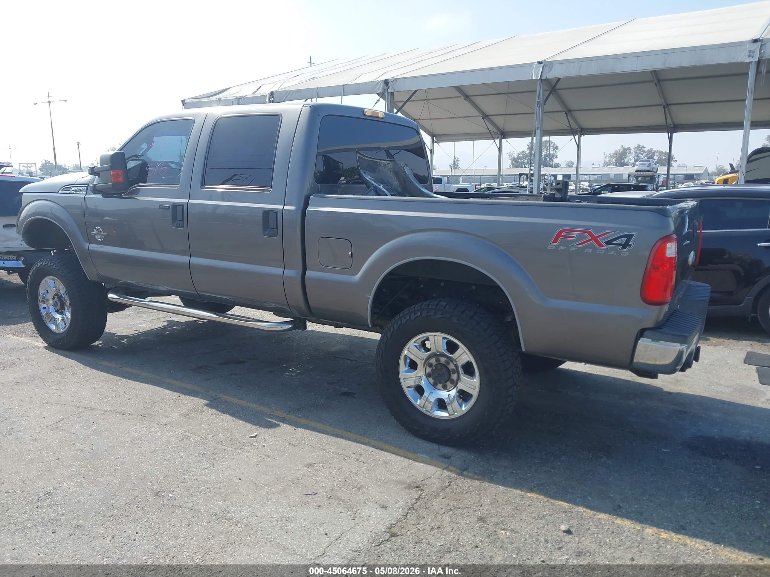 2012 Ford F-250 Xlt Серый vin: 1FT7W2BT7CEC83276