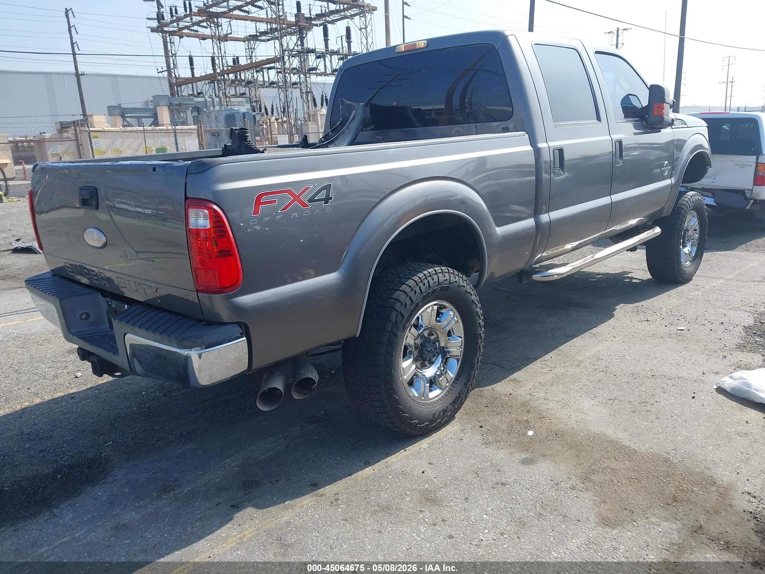 2012 Ford F-250 Xlt Серый vin: 1FT7W2BT7CEC83276