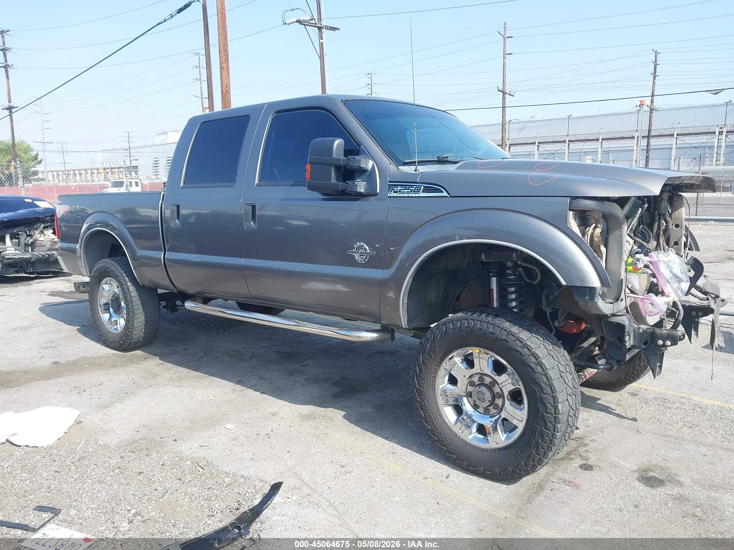 2012 Ford F-250 Xlt Серый vin: 1FT7W2BT7CEC83276