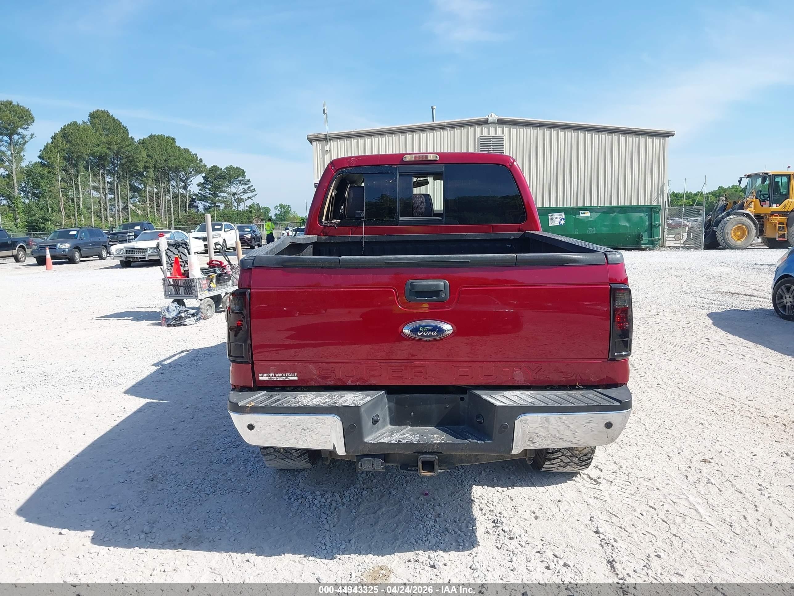 2014 Ford F-250 Lariat Красный vin: 1FT7W2BT7EEA14262