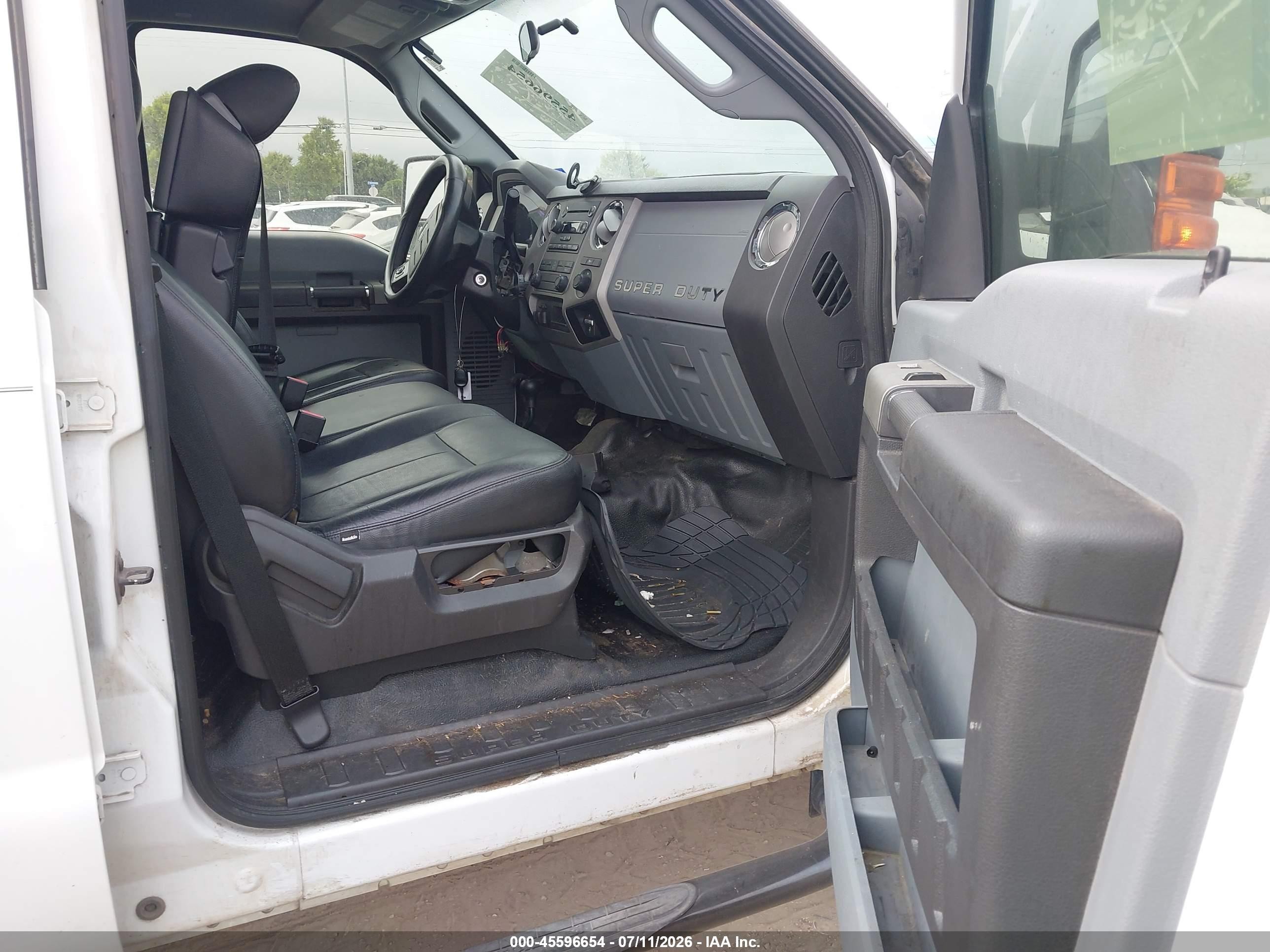 2014 Ford F-250 Lariat/xl/xlt White vin: 1FT7W2BT7EEA34012
