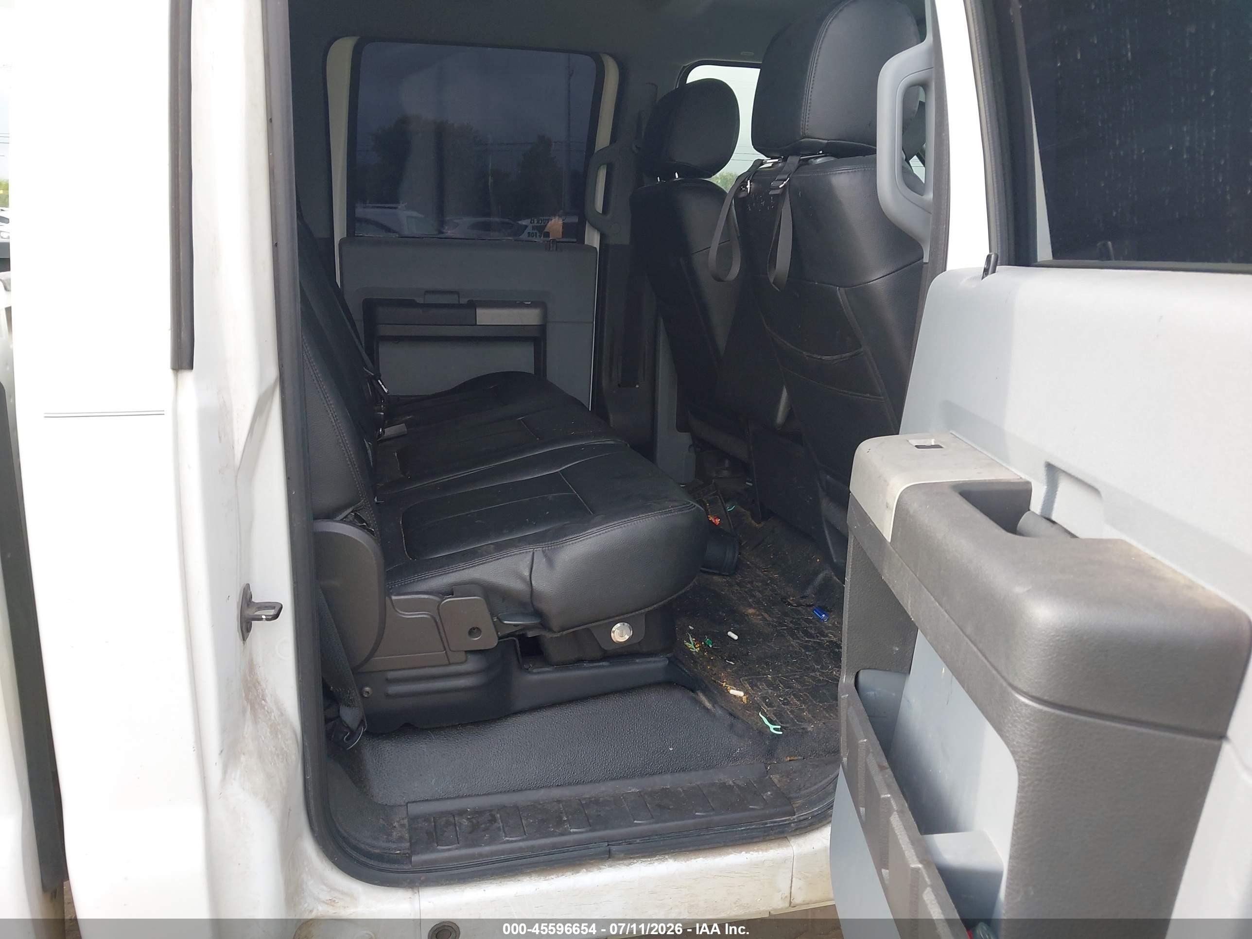 2014 Ford F-250 Lariat/xl/xlt White vin: 1FT7W2BT7EEA34012