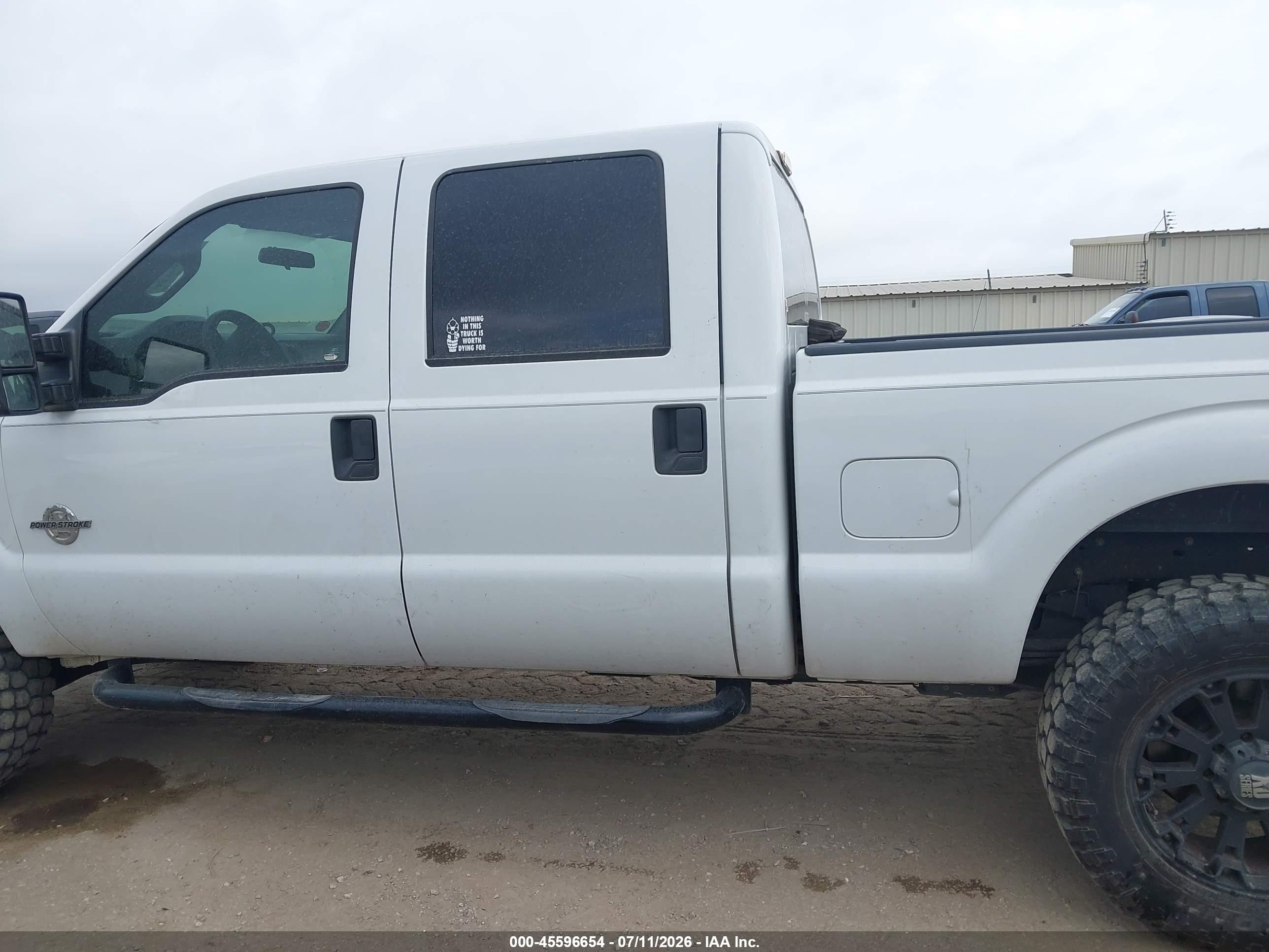 2014 Ford F-250 Lariat/xl/xlt White vin: 1FT7W2BT7EEA34012