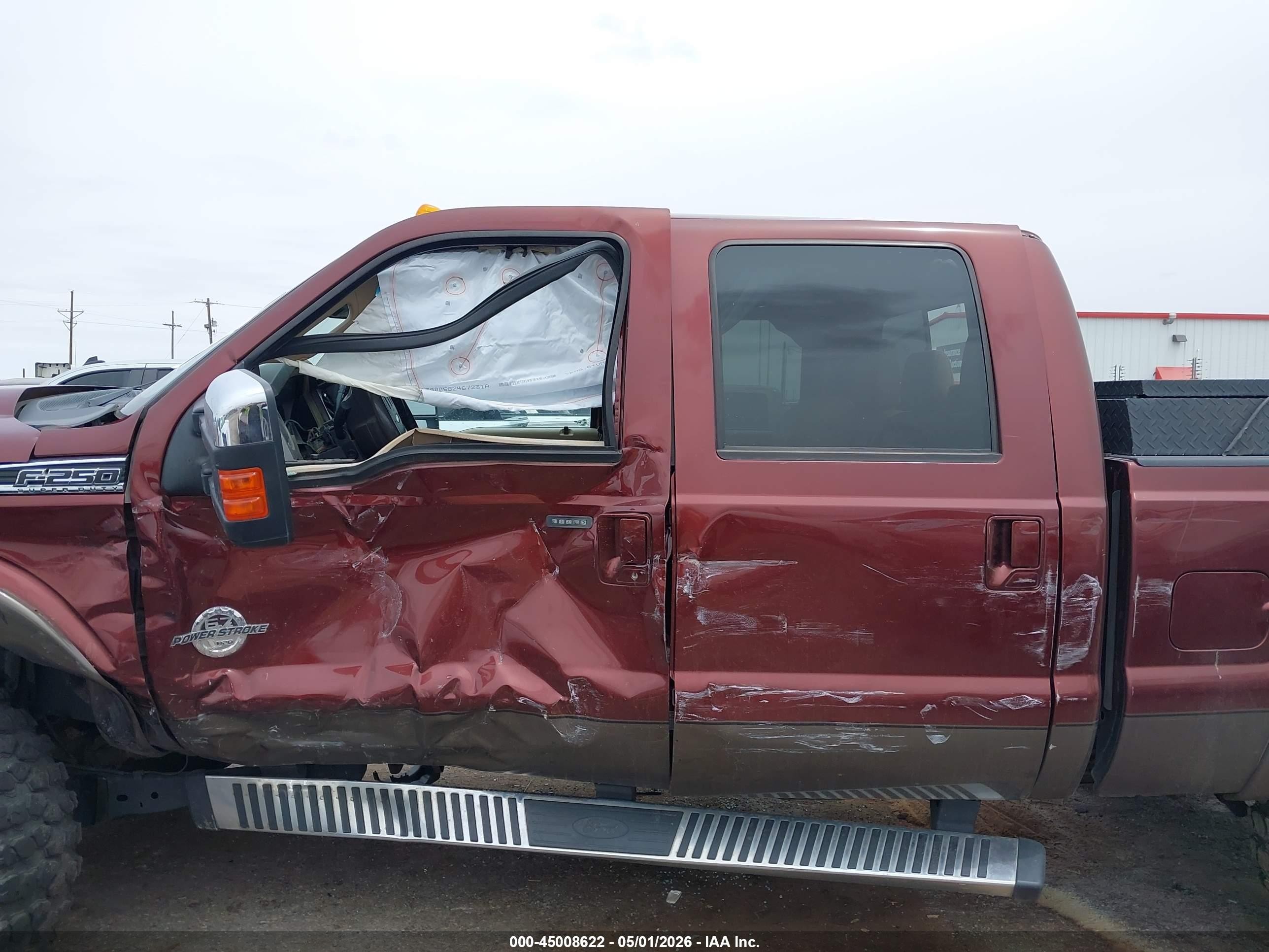 2015 Ford F-250 Lariat Maroon vin: 1FT7W2BT7FEA85446
