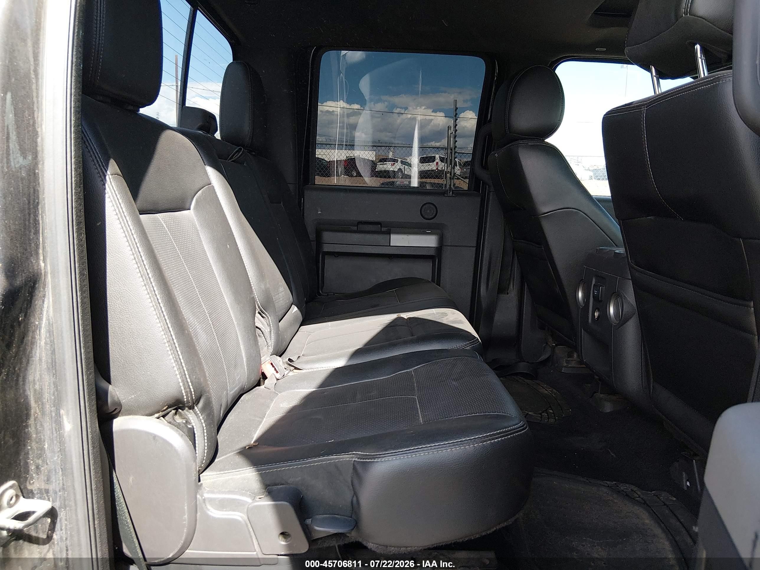 2015 Ford F-250 Lariat Black vin: 1FT7W2BT7FEB43619