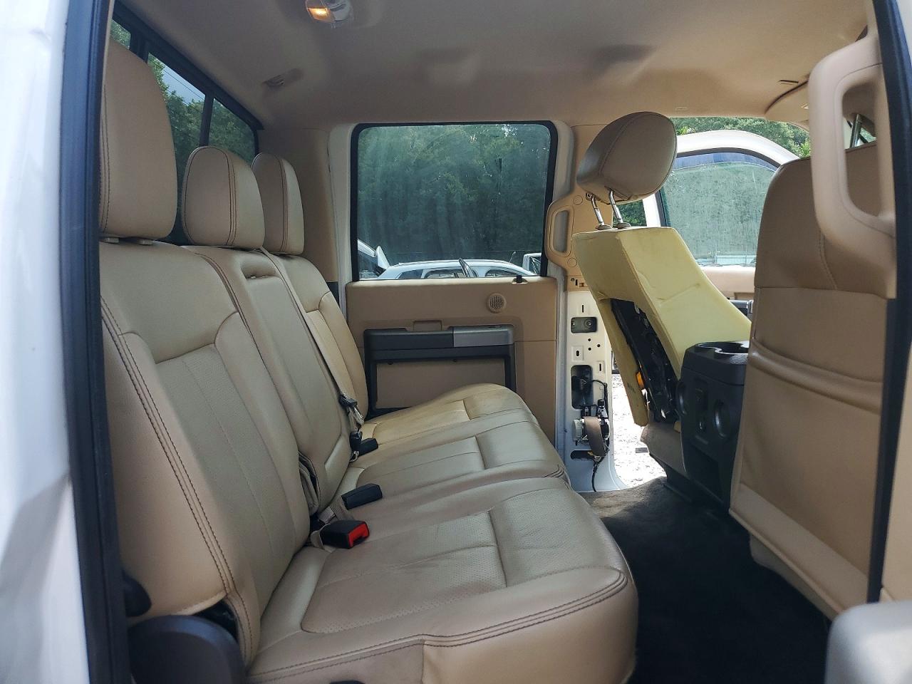 2015 Ford F250 Super Duty White vin: 1FT7W2BT7FEB49890