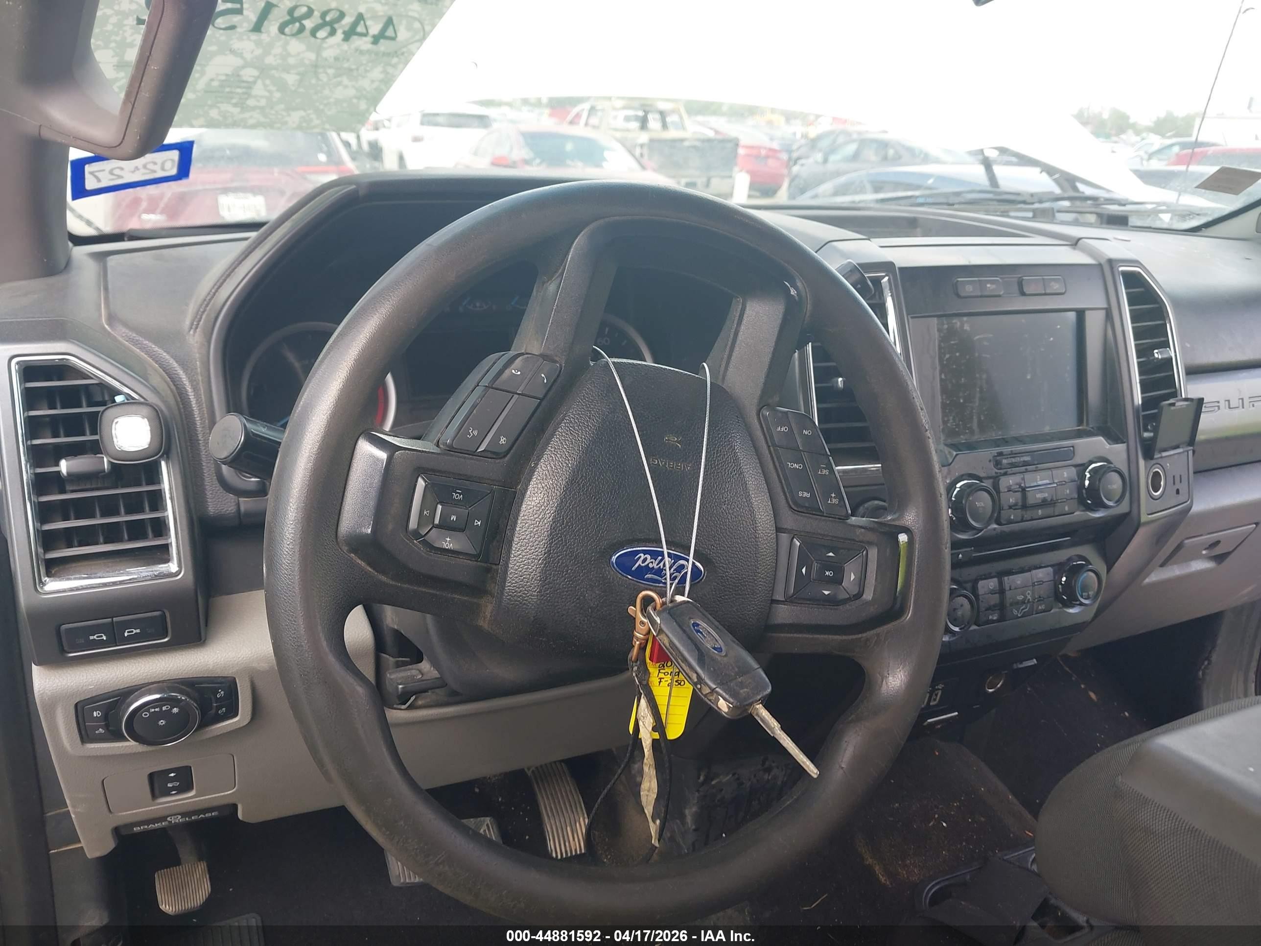 2017 Ford F-250 Xlt White vin: 1FT7W2BT7HEF01269