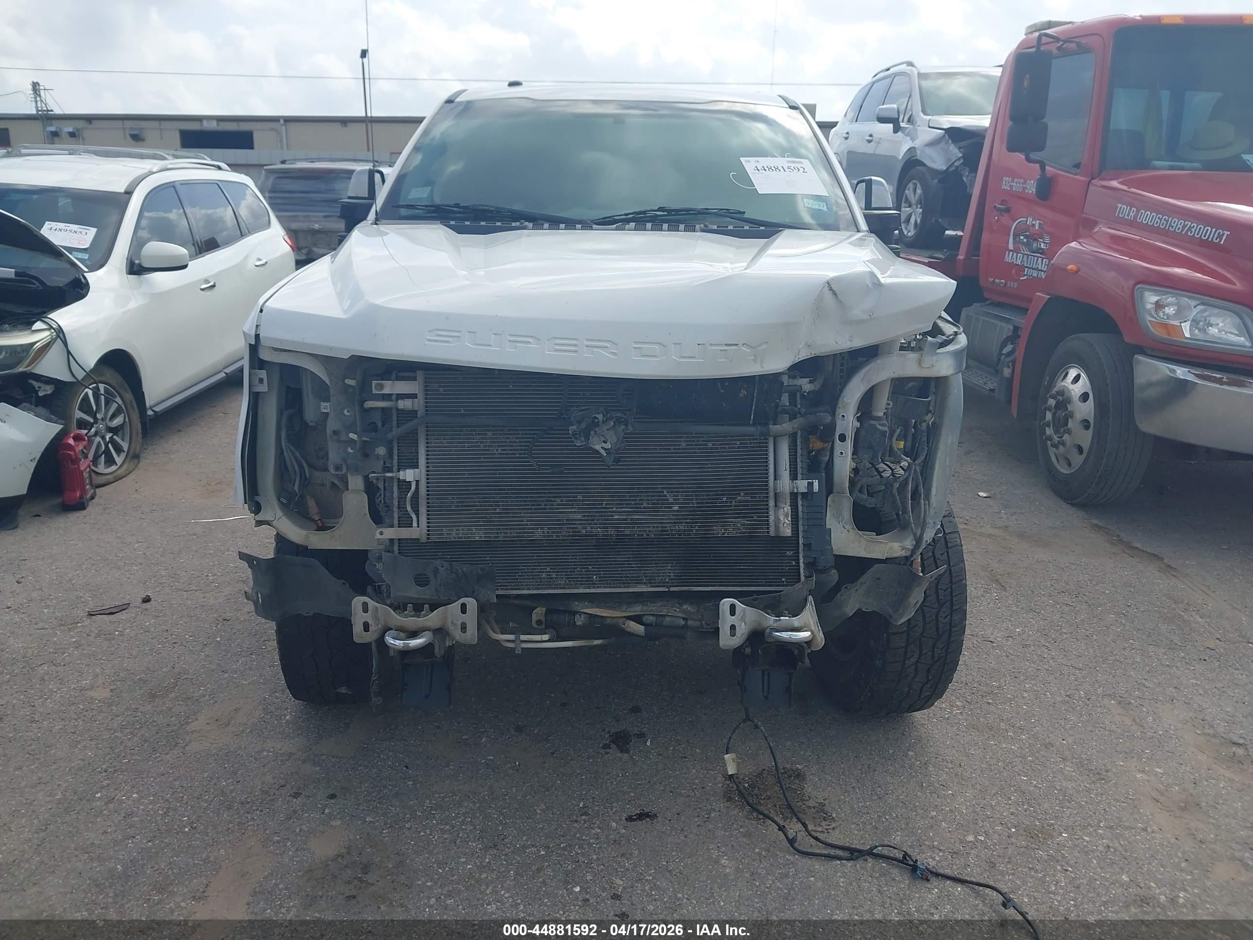 2017 Ford F-250 Xlt White vin: 1FT7W2BT7HEF01269