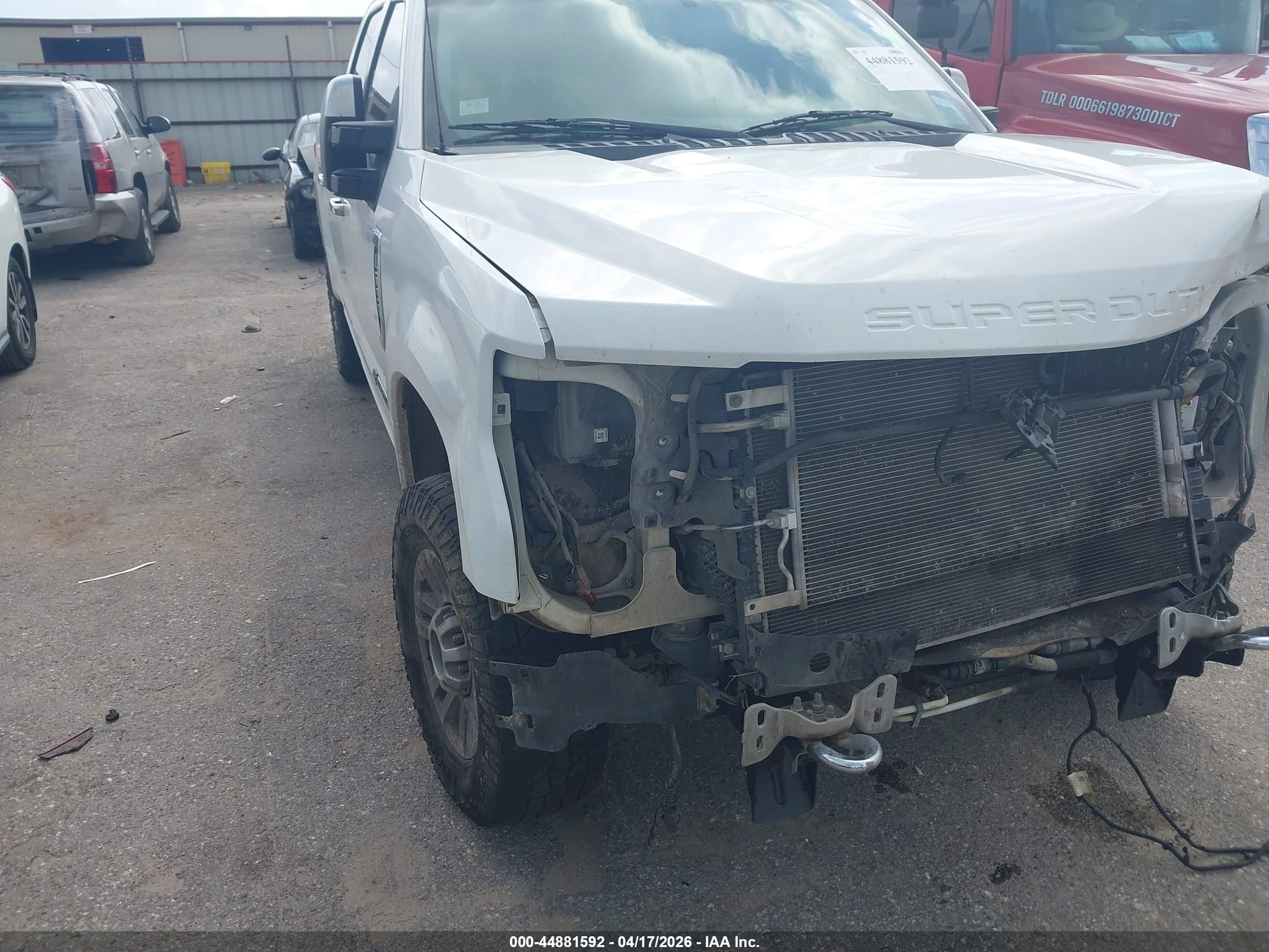 2017 Ford F-250 Xlt White vin: 1FT7W2BT7HEF01269