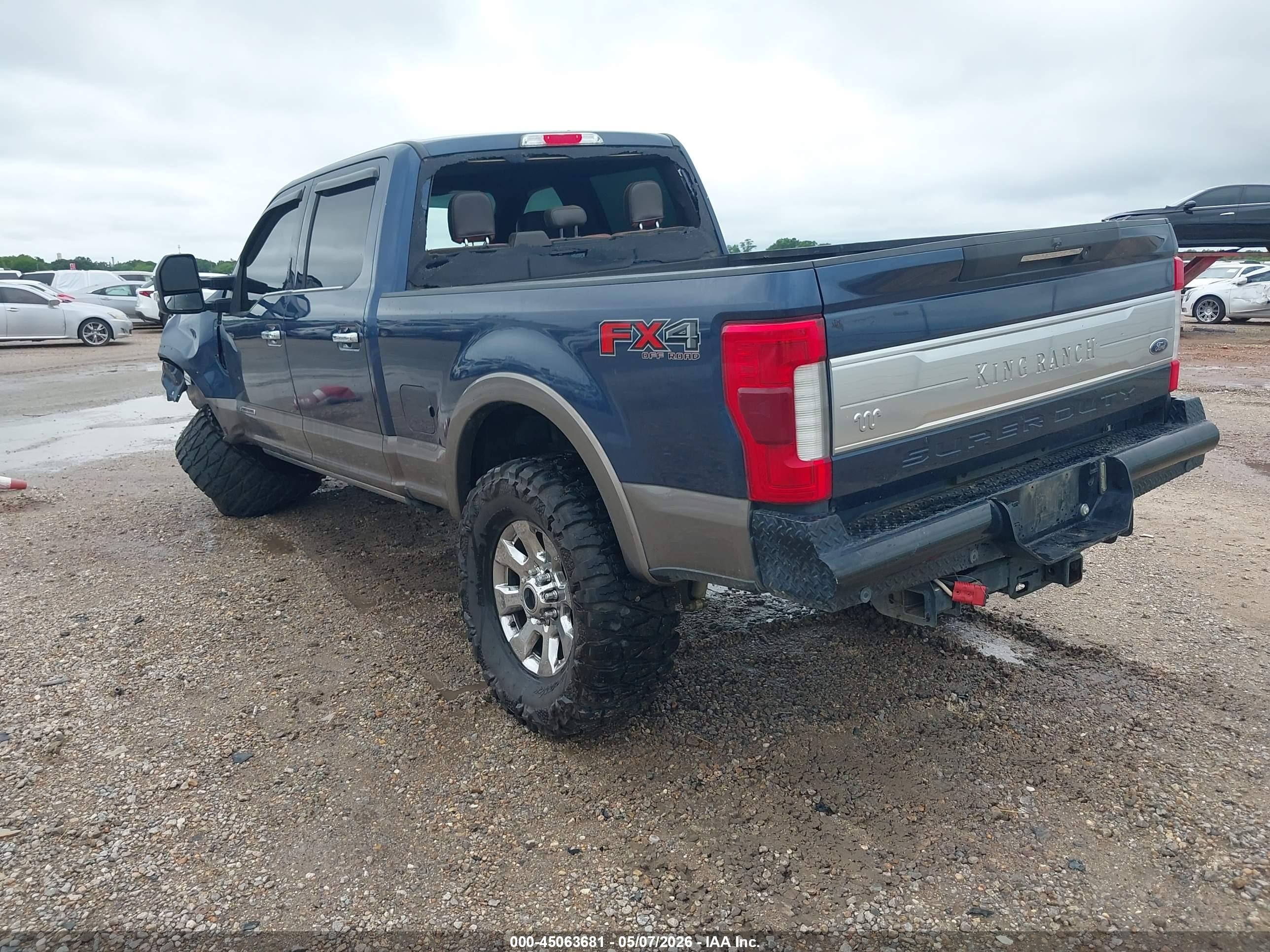 2019 Ford F-250 King Ranch/lariat/limited/platinum/xl/xlt Blue vin: 1FT7W2BT7KED60727