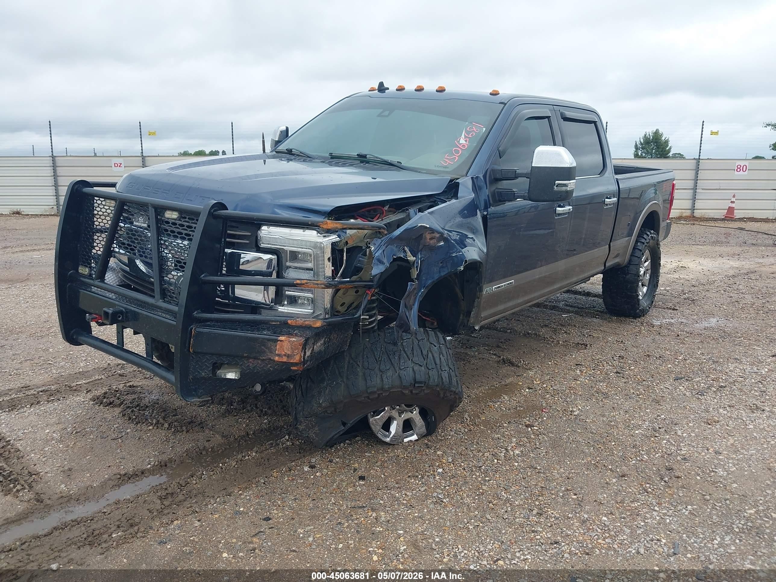 2019 Ford F-250 King Ranch/lariat/limited/platinum/xl/xlt Blue vin: 1FT7W2BT7KED60727