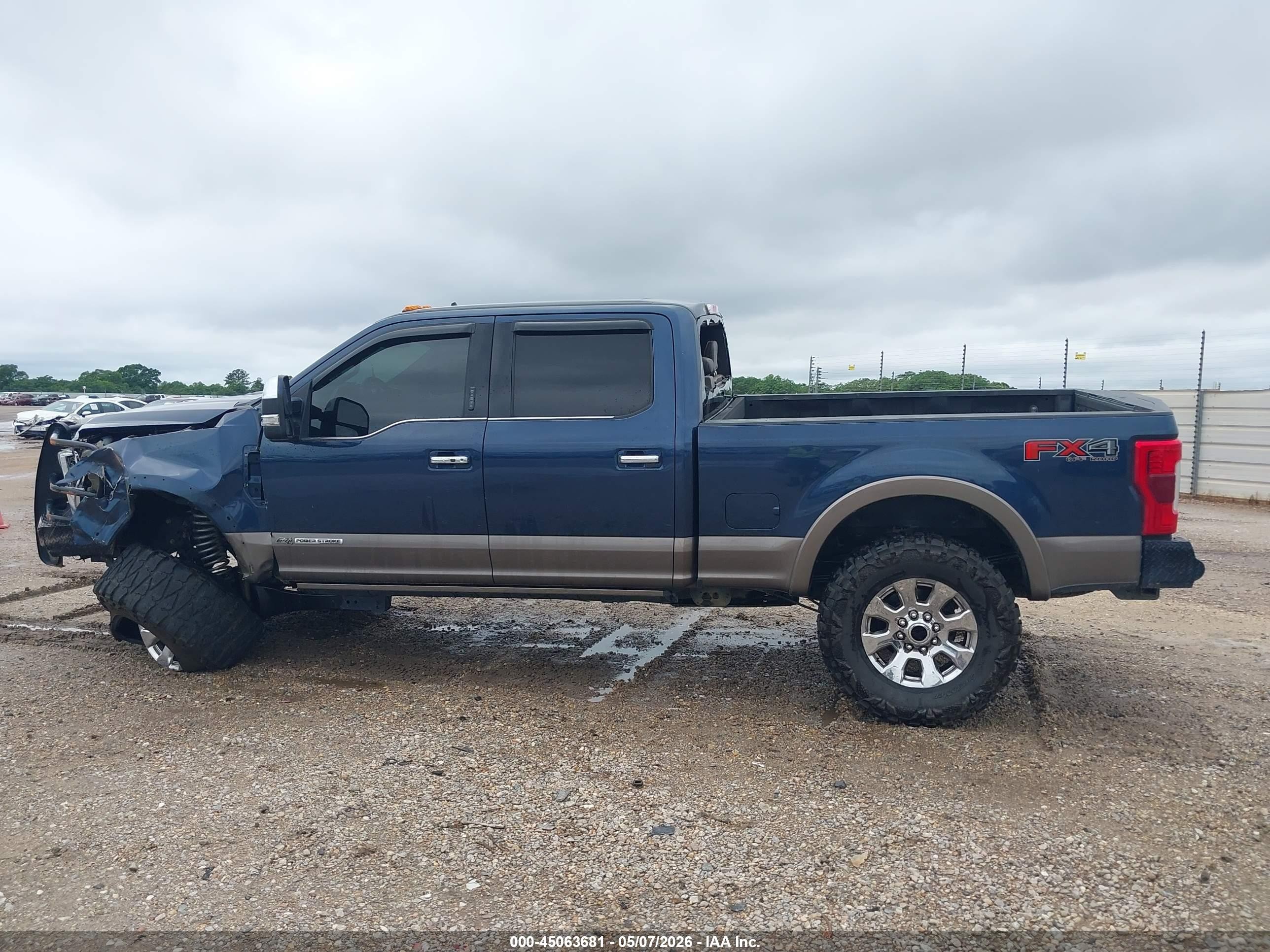 2019 Ford F-250 King Ranch/lariat/limited/platinum/xl/xlt Blue vin: 1FT7W2BT7KED60727