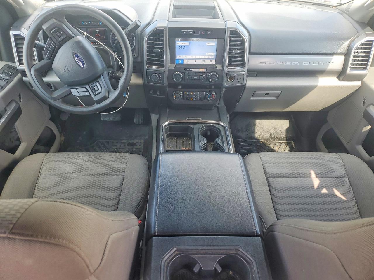 2019 Ford F250 Super Duty White vin: 1FT7W2BT7KEF67232