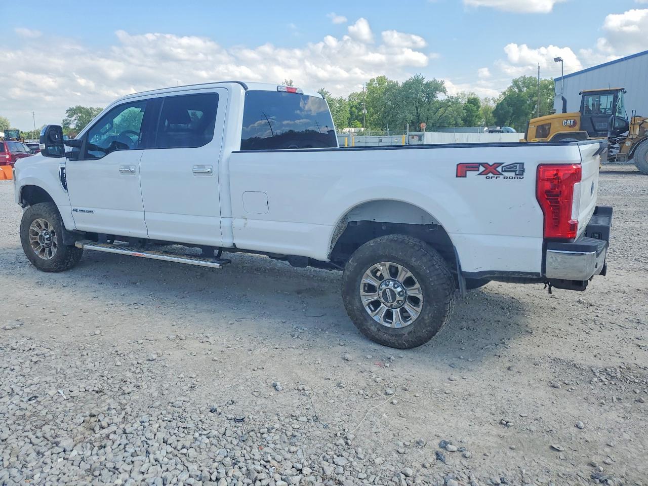 2019 Ford F250 Super Duty White vin: 1FT7W2BT7KEF67232