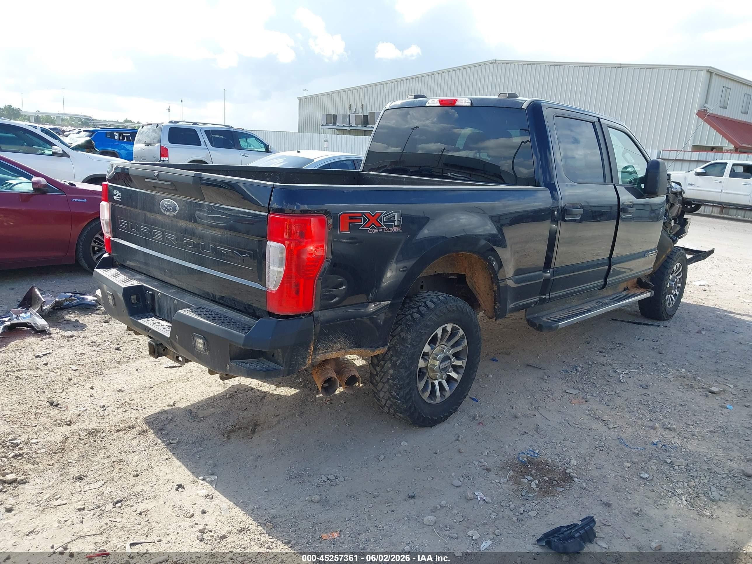 2021 Ford F-250 Xl Черный vin: 1FT7W2BT7MEC88639