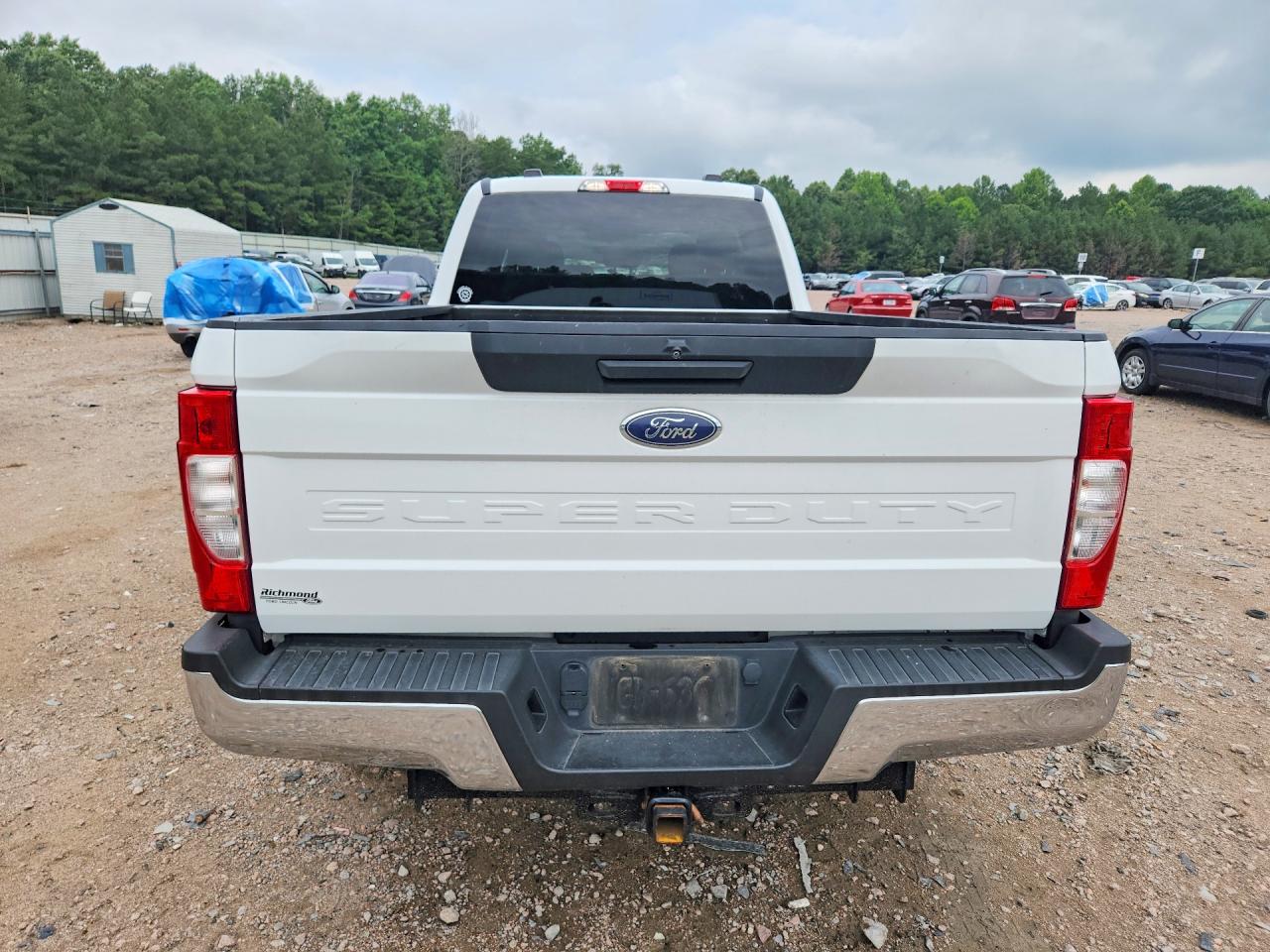 2022 Ford F250 Super Duty White vin: 1FT7W2BT7NEE33857