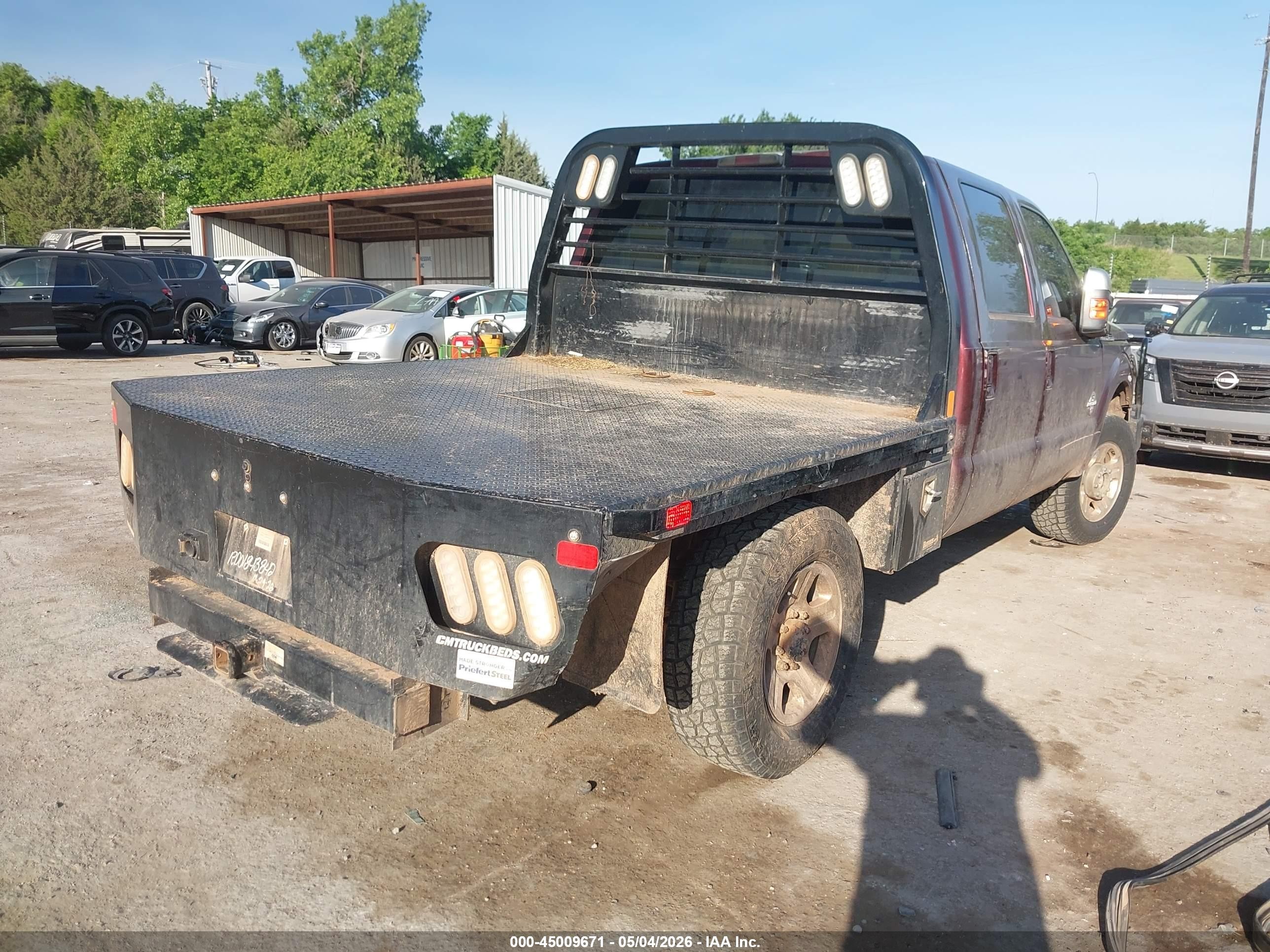 2011 Ford F250 Super Duty Maroon vin: 1FT7W2BT8BEA26528