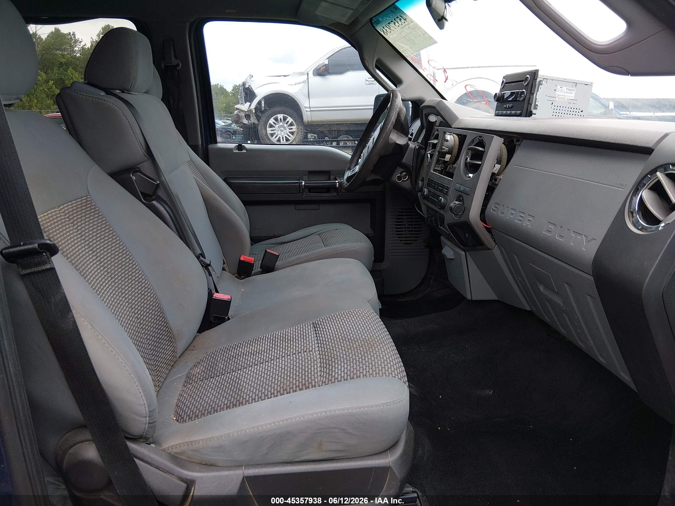 2012 Ford Super Duty F-250 Srw Xlt Синий vin: 1FT7W2BT8CEB22810
